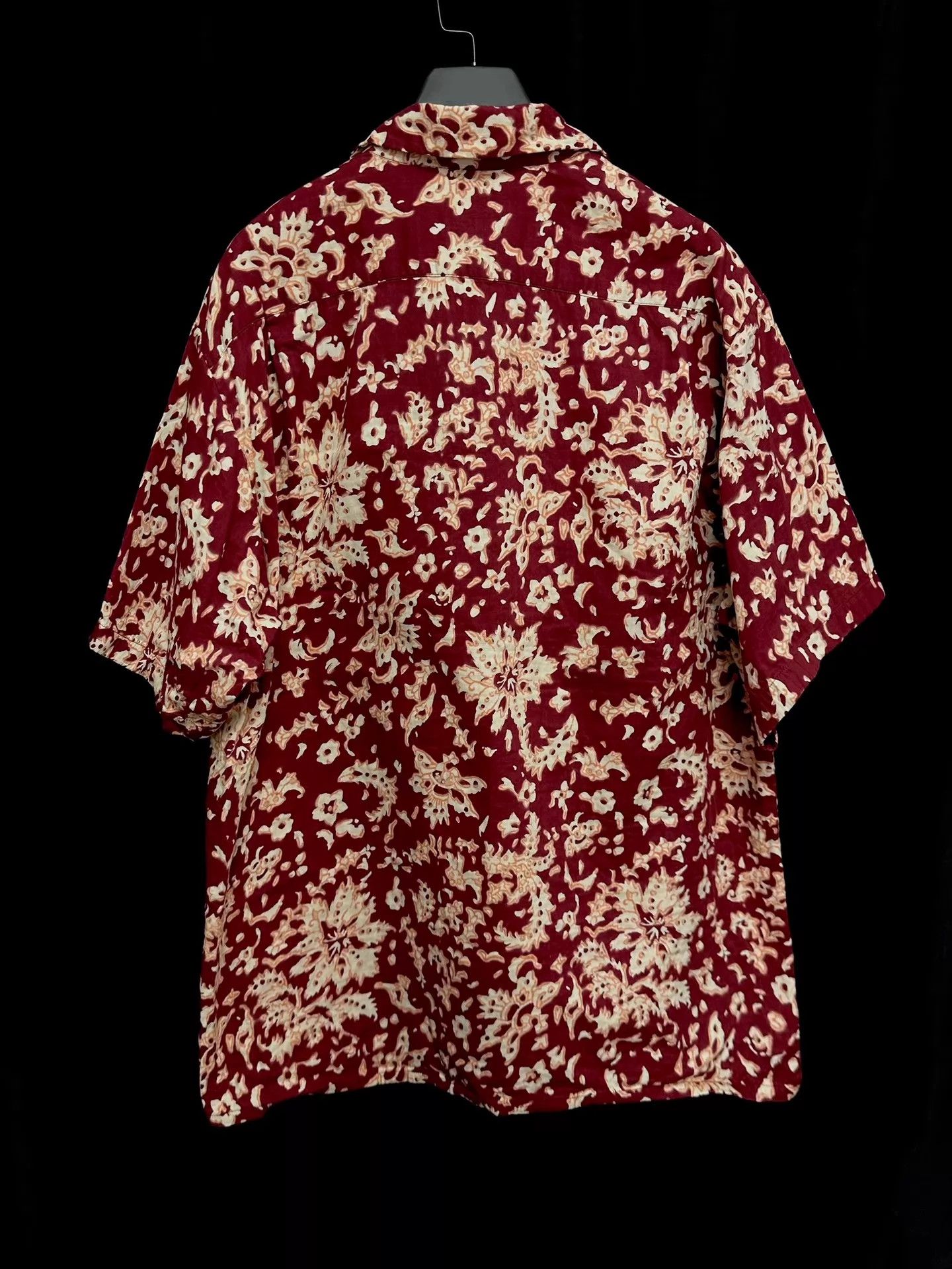 Yohji Yamamoto Yohji Yamamoto 06SS Hand-Discharge Flower Shirt Size US L / EU 52-54 / 3 - 2 Thumbnail