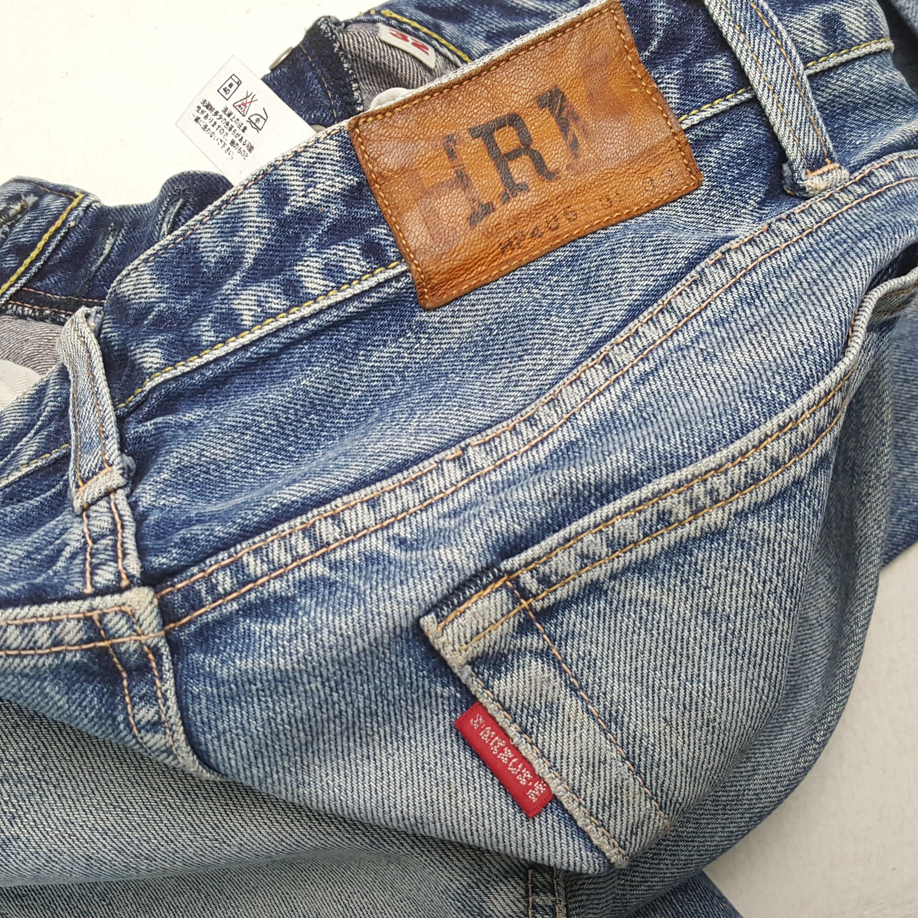 Japanese Brand × Vintage HRAMCHM Japanese Brand Style Distressed Jeans Size US 32 / EU 48 - 14 Thumbnail