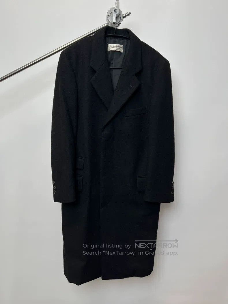 Comme des Garcons Comme Des Garcons Wool shoulder-padded blend overcoat Size L / US 10 / IT 46 - 1 Thumbnail