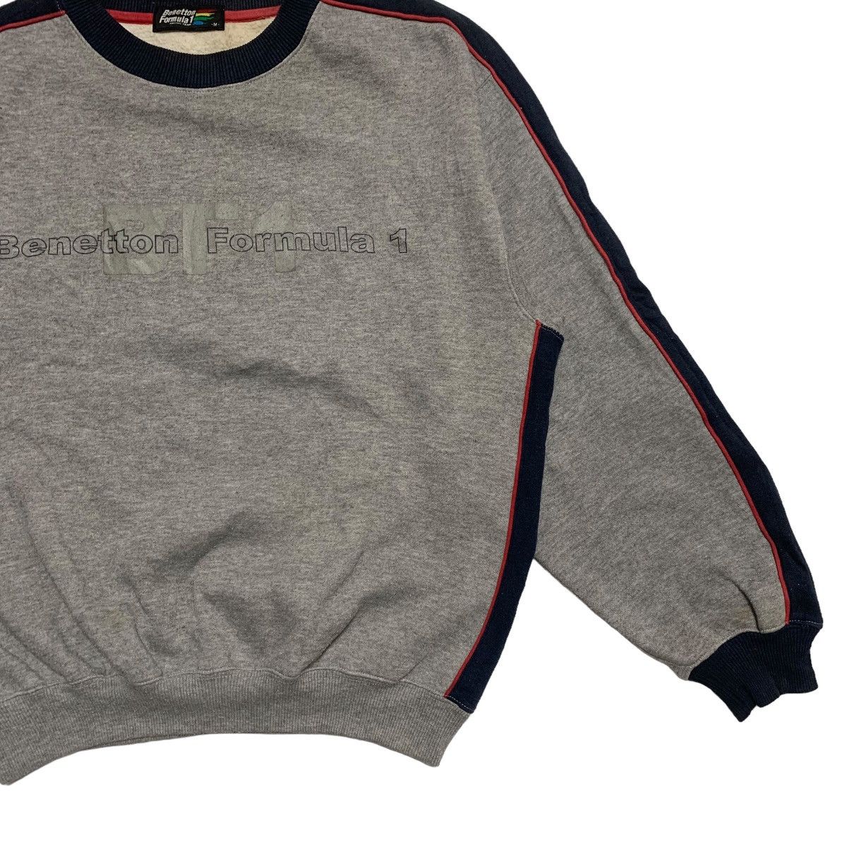 Benetton Vintage Benetton Formula 1 Racing Team Sweatshirt Size US M / EU 48-50 / 2 - 3 Thumbnail