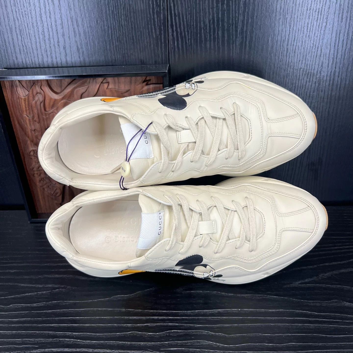 Gucci Gucci Rhyton x Mickey 42.5 EU new with box Size US 9.5 / EU 42-43 - 2 Thumbnail