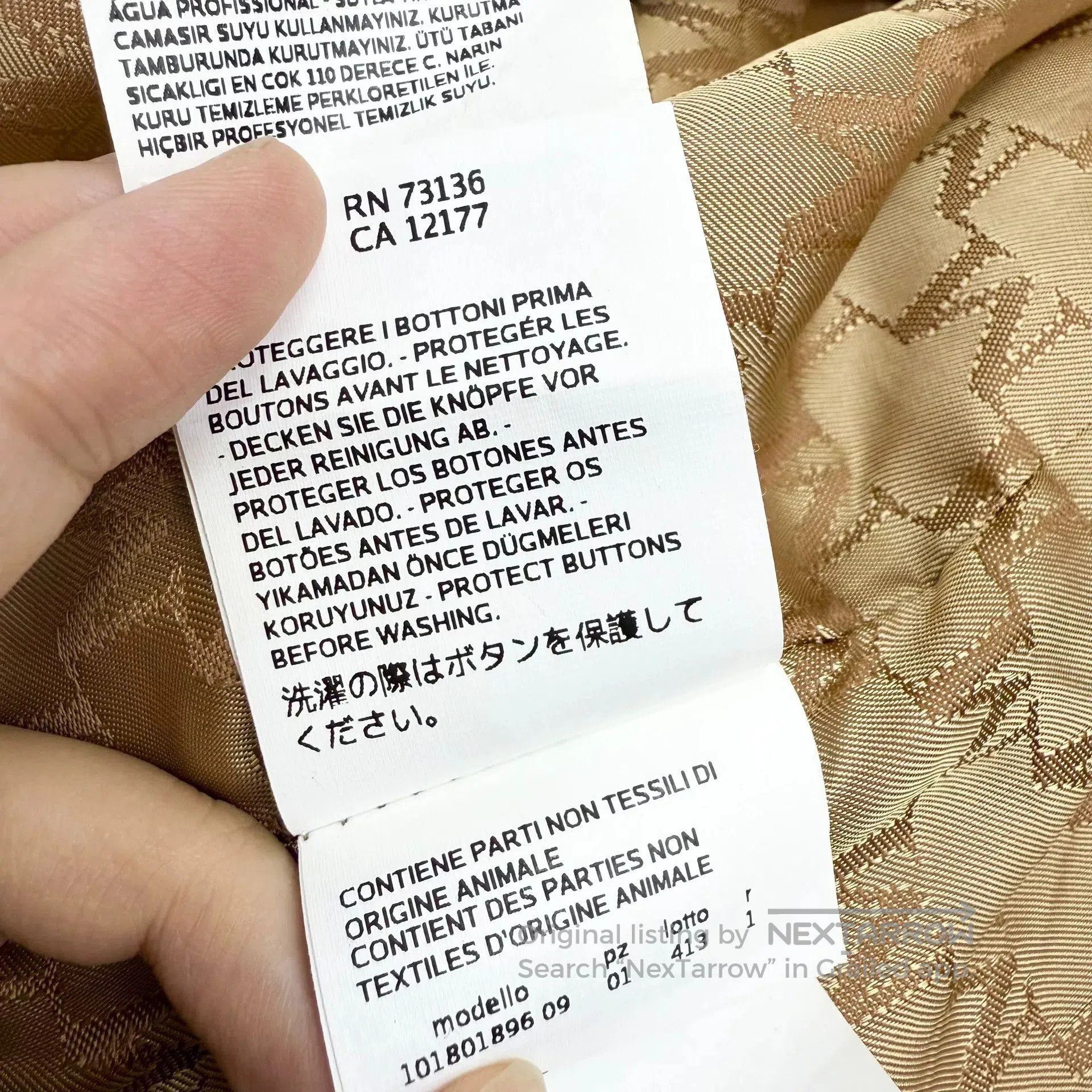 Other MaxMara 101801 Camel Wool Cashmere Coat. Size US L / EU 52-54 / 3 - 8 Thumbnail