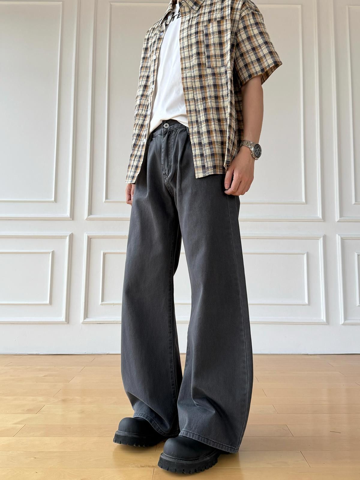 Other Wide-Leg Loose Jeans Size US 32 / EU 48 - 2 Thumbnail