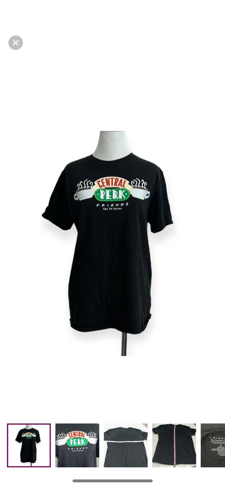 Warner Bros Friends Warner bros medium Central Park tee Size M / US 6-8 / IT 42-44 - 1 Thumbnail