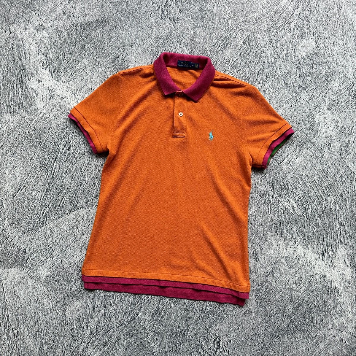 Polo Ralph Lauren Women’s Polo Ralph Lauren Double-collar polo shirt orange Size M / US 6-8 / IT 42-44 - 4 Thumbnail