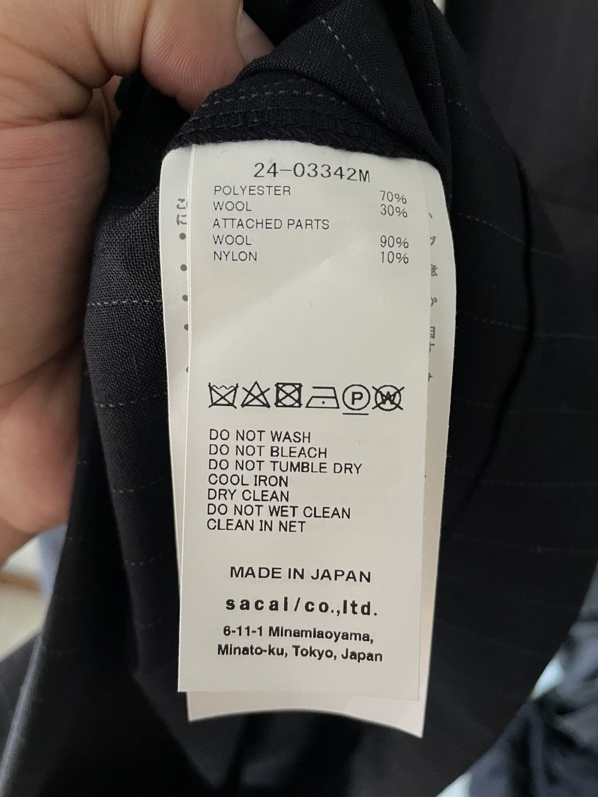 Sacai SACAI CHALK STRIPE SHIRT Size US L / EU 52-54 / 3 - 11 Thumbnail