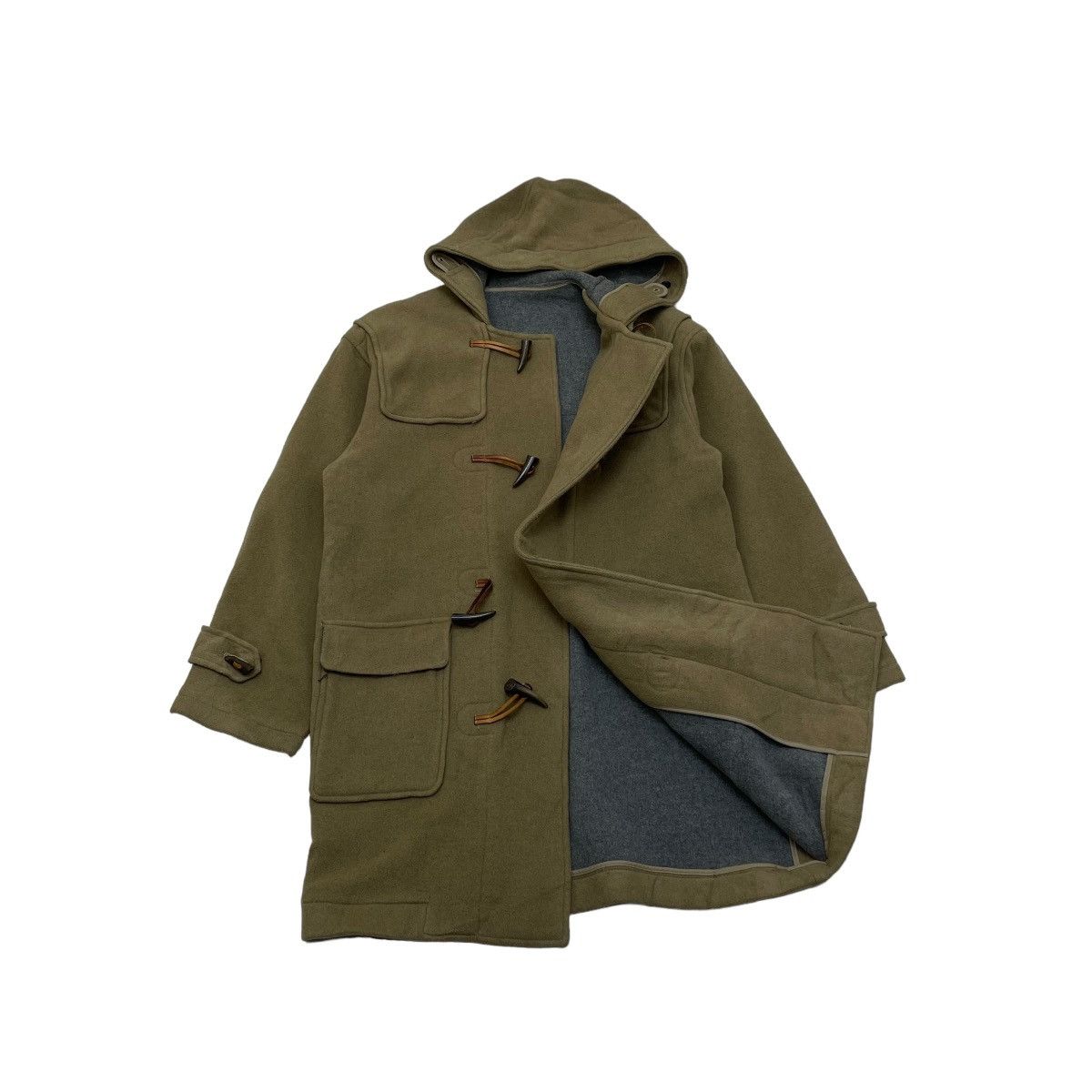 Issey Miyake × Japanese Brand 💥Japanese Brand Ixix Duffle Hooded Jacket Size US M / EU 48-50 / 2 - 2 Thumbnail
