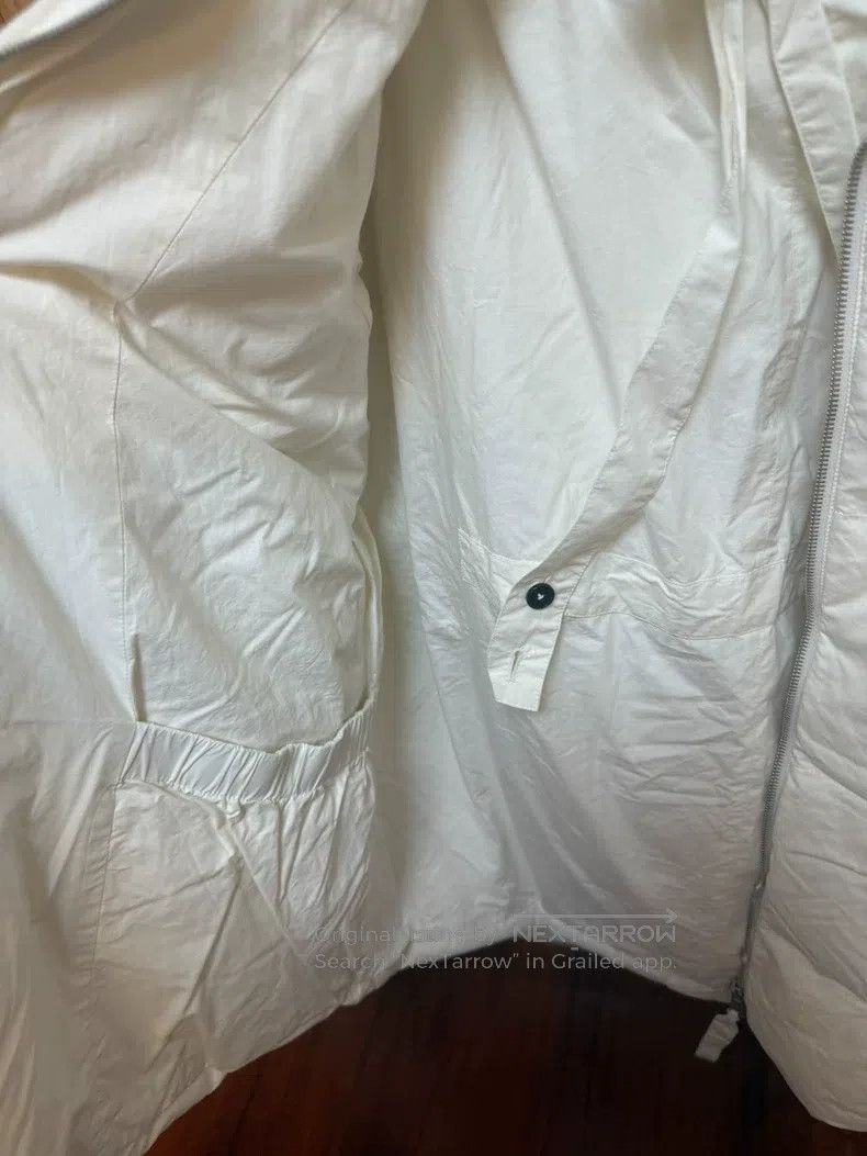 Jil Sander Jil Sander size 34 White down jacket with a hood Size S / US 4 / IT 40 - 4 Thumbnail