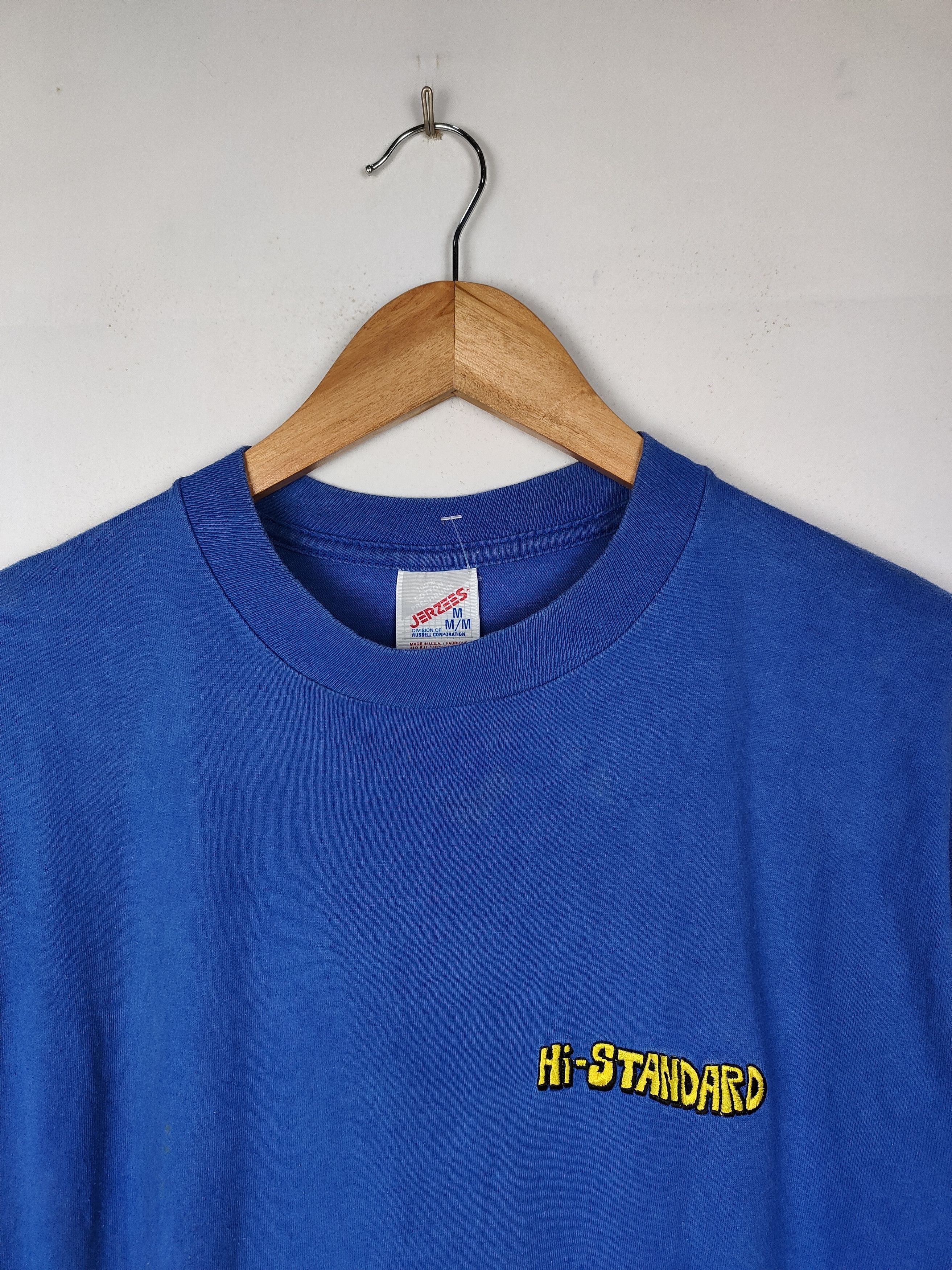 Band Tees × Japanese Brand × Vintage Vintage 90s Hi-standard Japanese Band Shirt Size US M / EU 48-50 / 2 - 3 Thumbnail