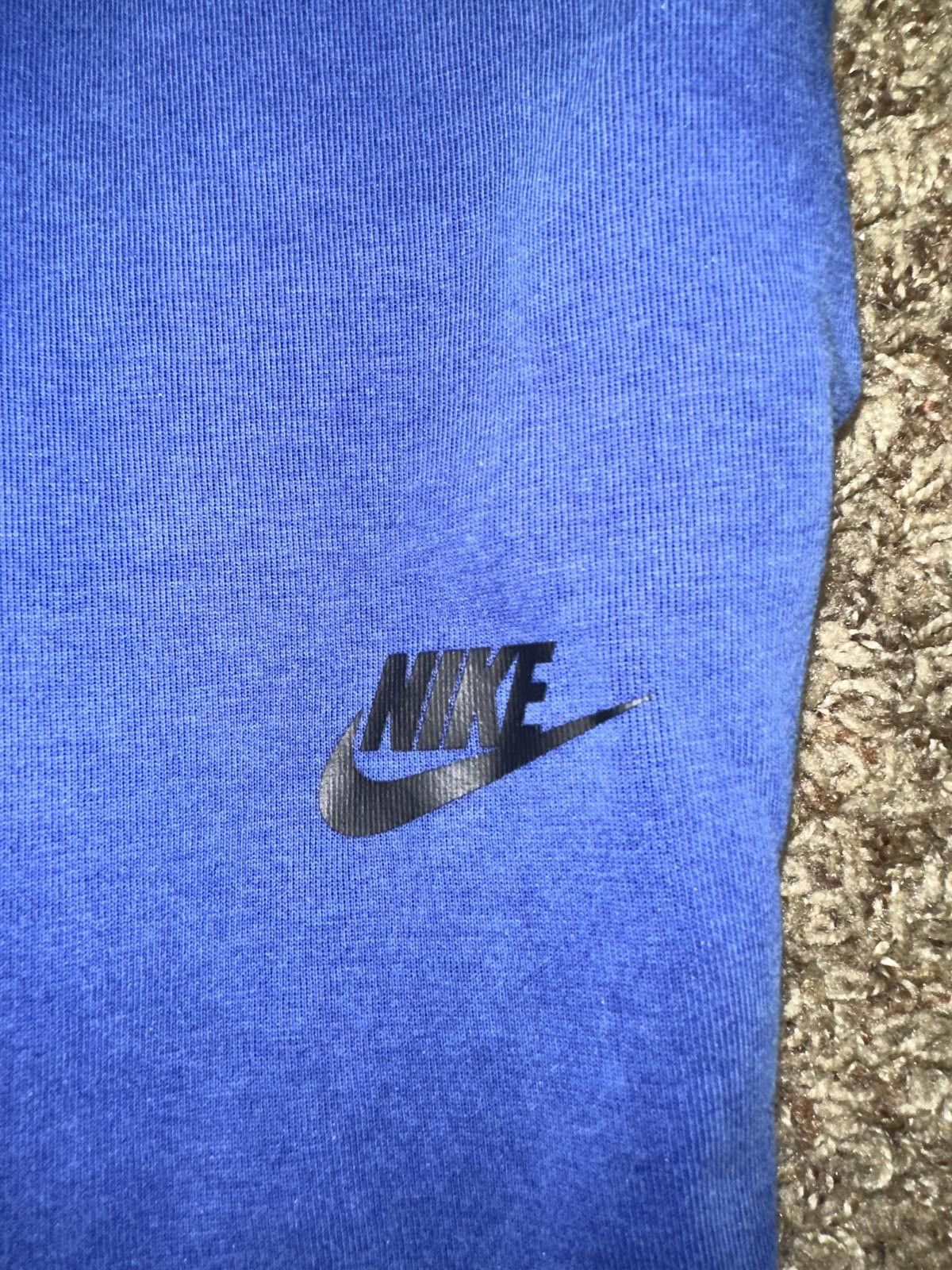 Nike Nike Sportswear Men's Deep Royal Washed Tech Fleece Joggers Pants Size US 34 / EU 50 - 2 Thumbnail