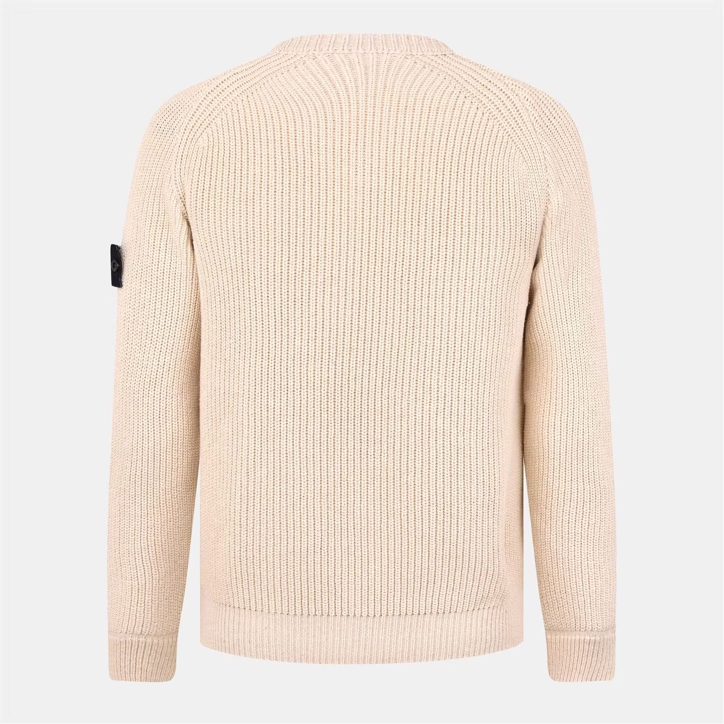 Stone Island o1g2r1mq0526 Compass Knit Jumper in Beige Size US S / EU 44-46 / 1 - 2 Thumbnail