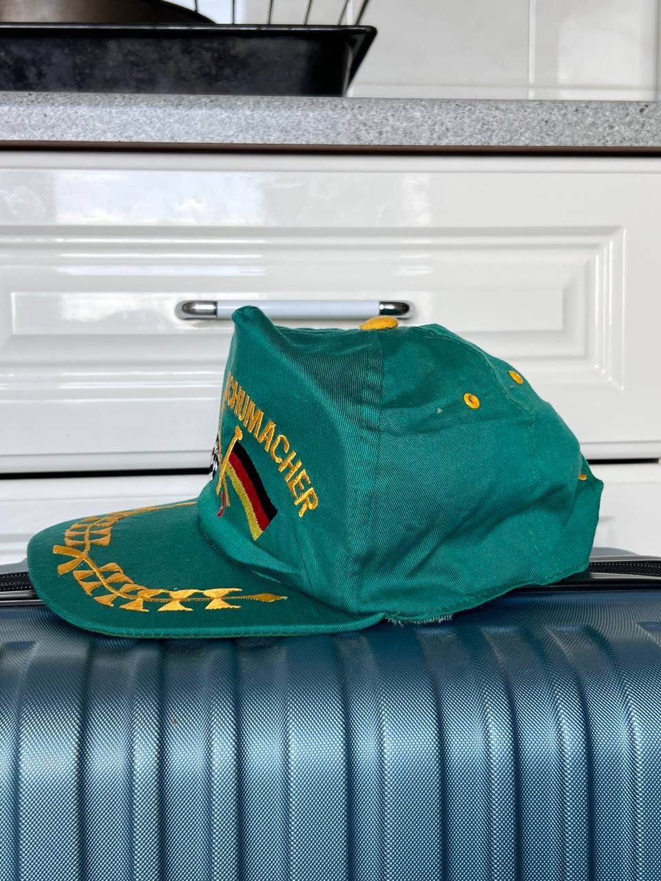 Formula 1 × Vintage Ultra rare 1991 Michael Schumacher Germany Vintage Cap Hat Size ONE SIZE - 5 Thumbnail