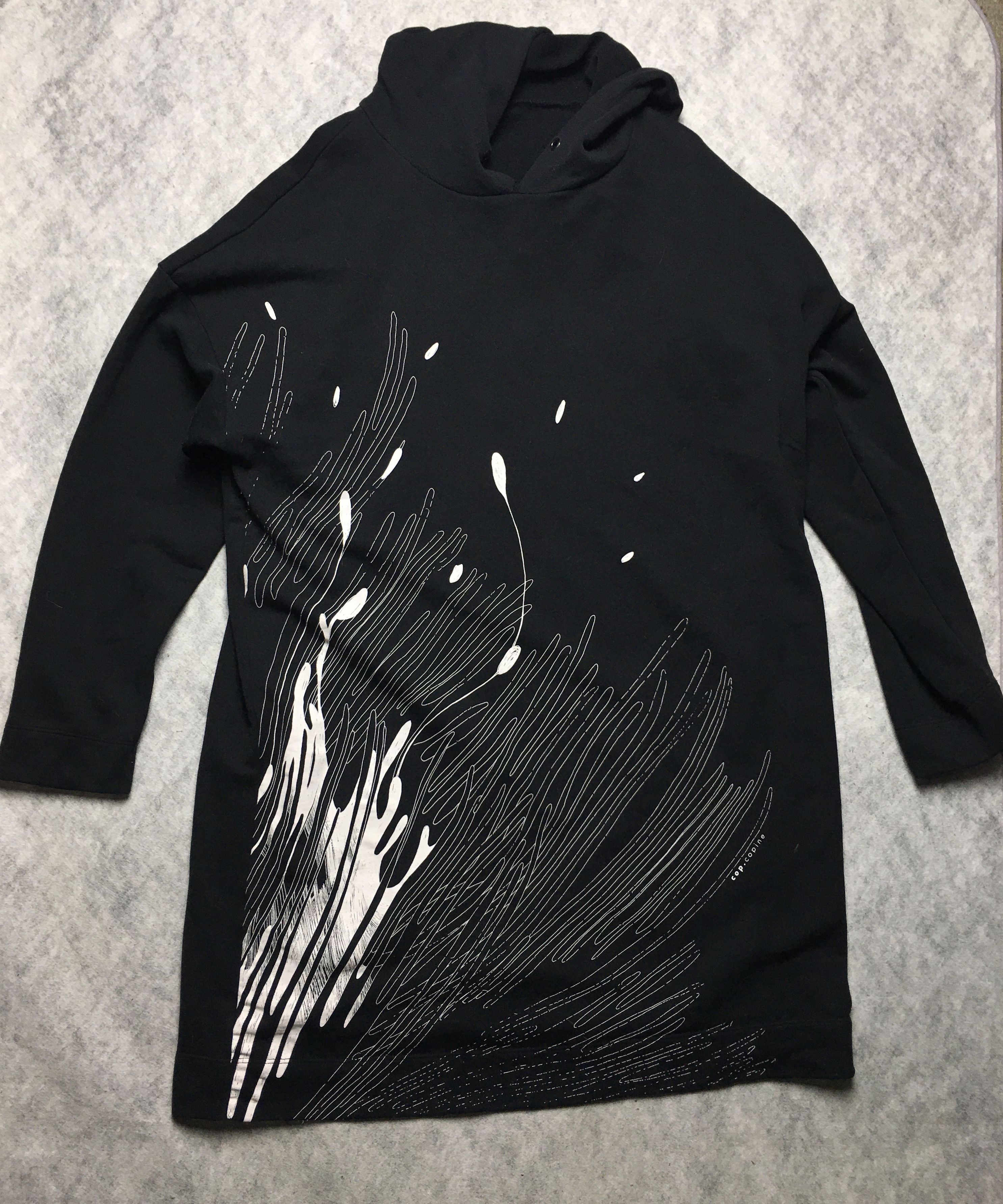 Cop Copine Cop Copine Hoodie Dress Black Size M Size M / US 6-8 / IT 42-44 - 6 Thumbnail