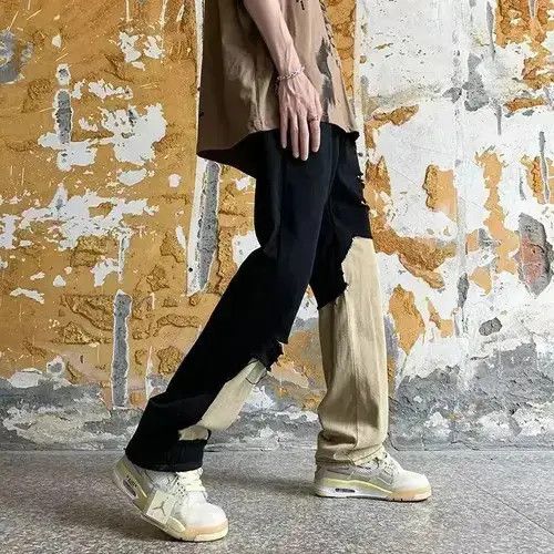 Japanese Brand VIBE Jeans Wide Leg Straight Size US 34 / EU 50 - 4 Thumbnail
