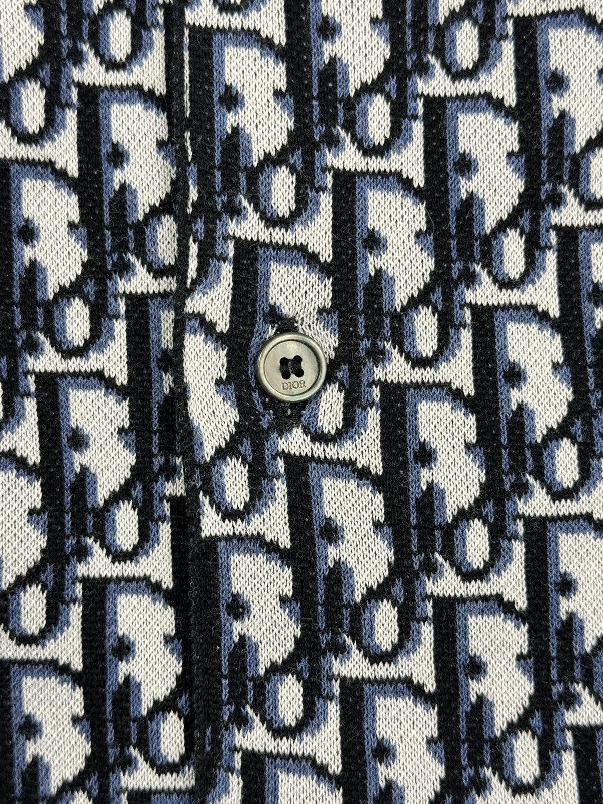 Dior OBLIQUE PRINT BUTTON UP SHIRT Size US S / EU 44-46 / 1 - 4 Thumbnail