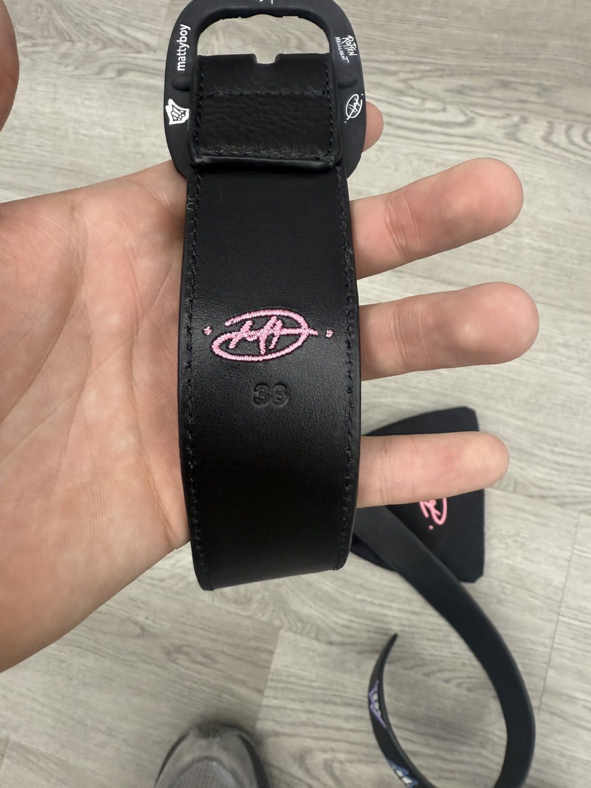Matty Boy Matty Boy Anti Promo Chomper Belt 36 🚫READ DESCRIPTION🚫 Size 36 - 4 Thumbnail