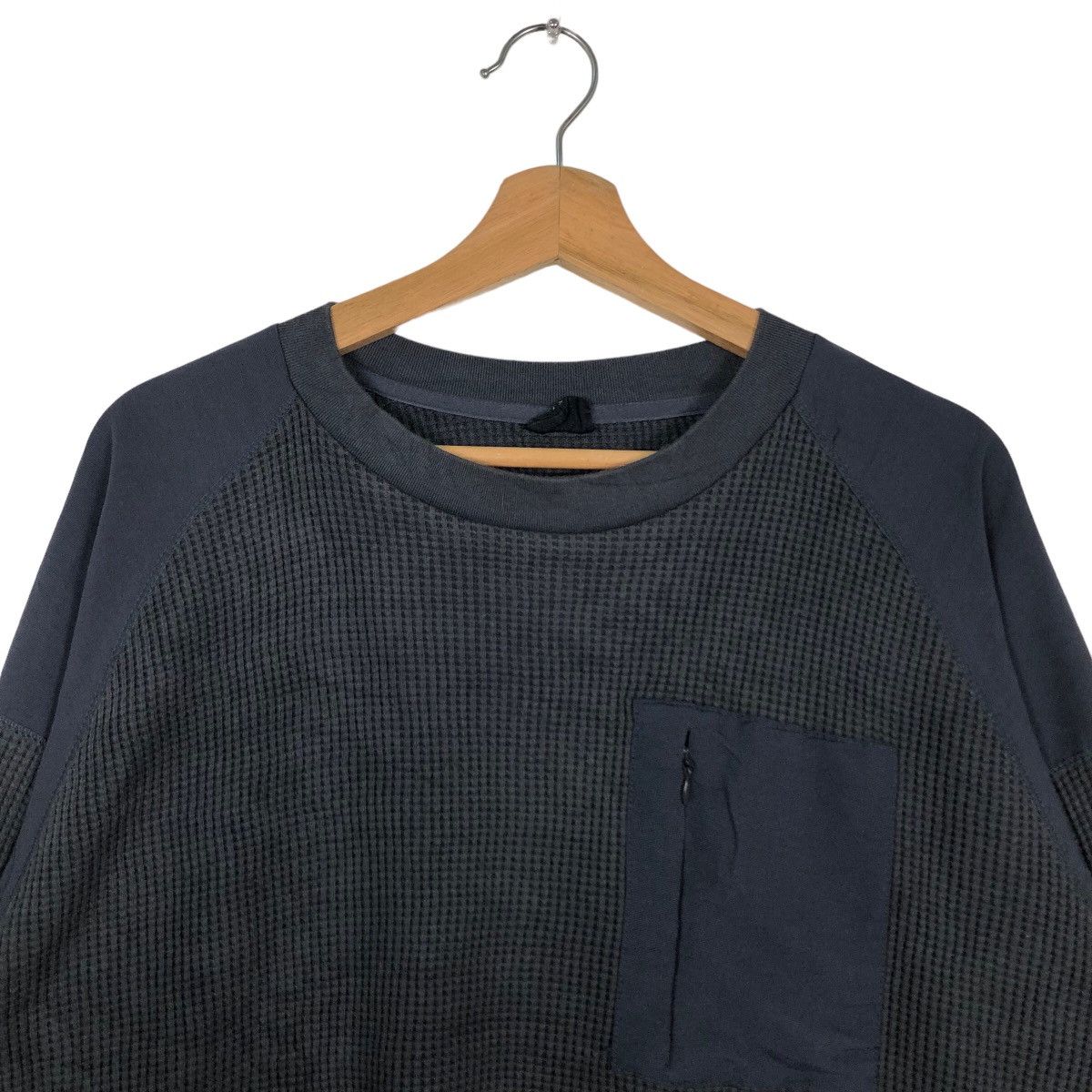 Japanese Brand 🔥90s Issey Miyake Style Design Utility Sweatshirt WMB Japan Size US L / EU 52-54 / 3 - 3 Thumbnail