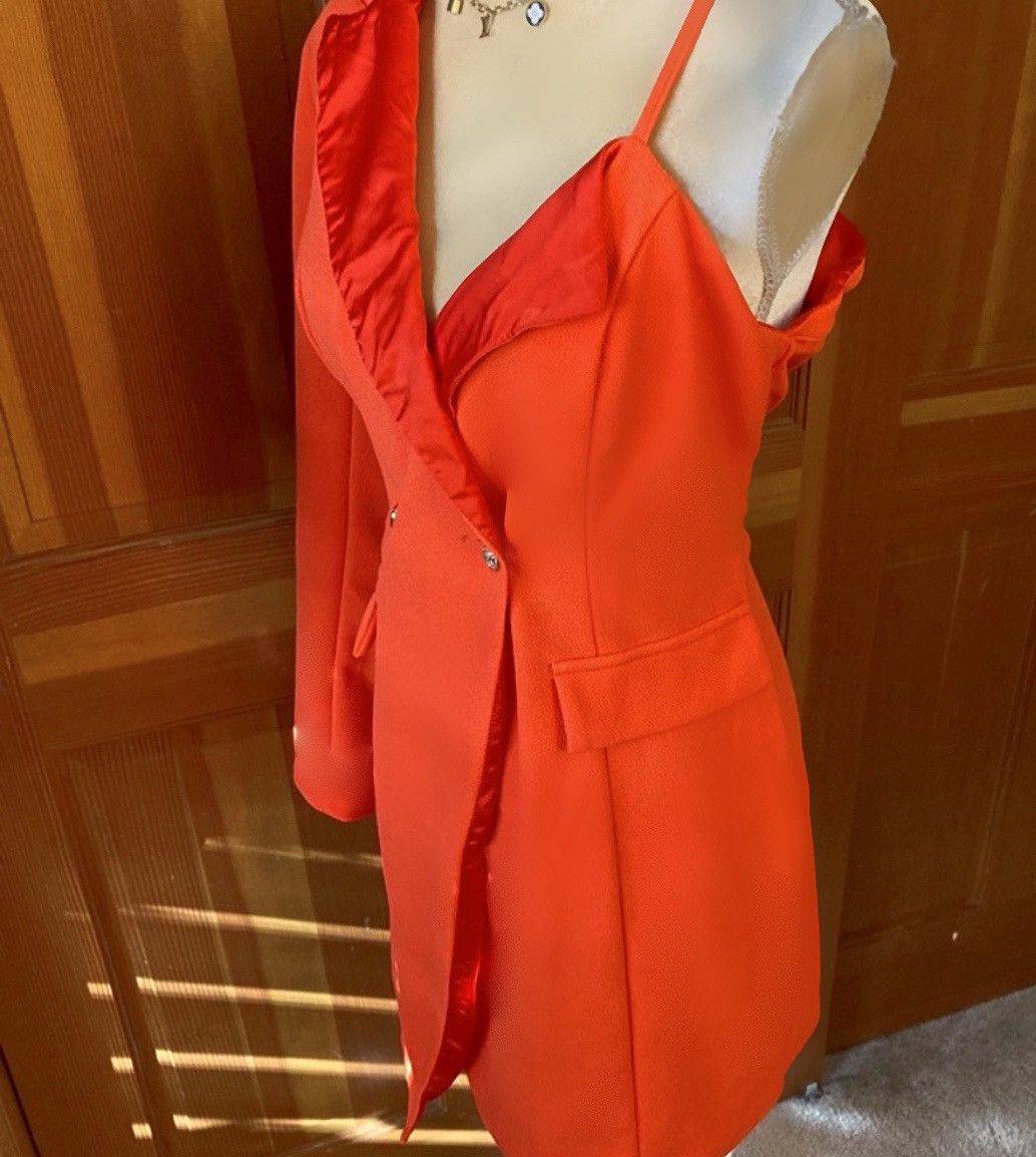 Designer × Other Nwt, Lavishly Paris Women’s cold shoulder button up blazer. Size S / US 4 / IT 40 - 5 Thumbnail