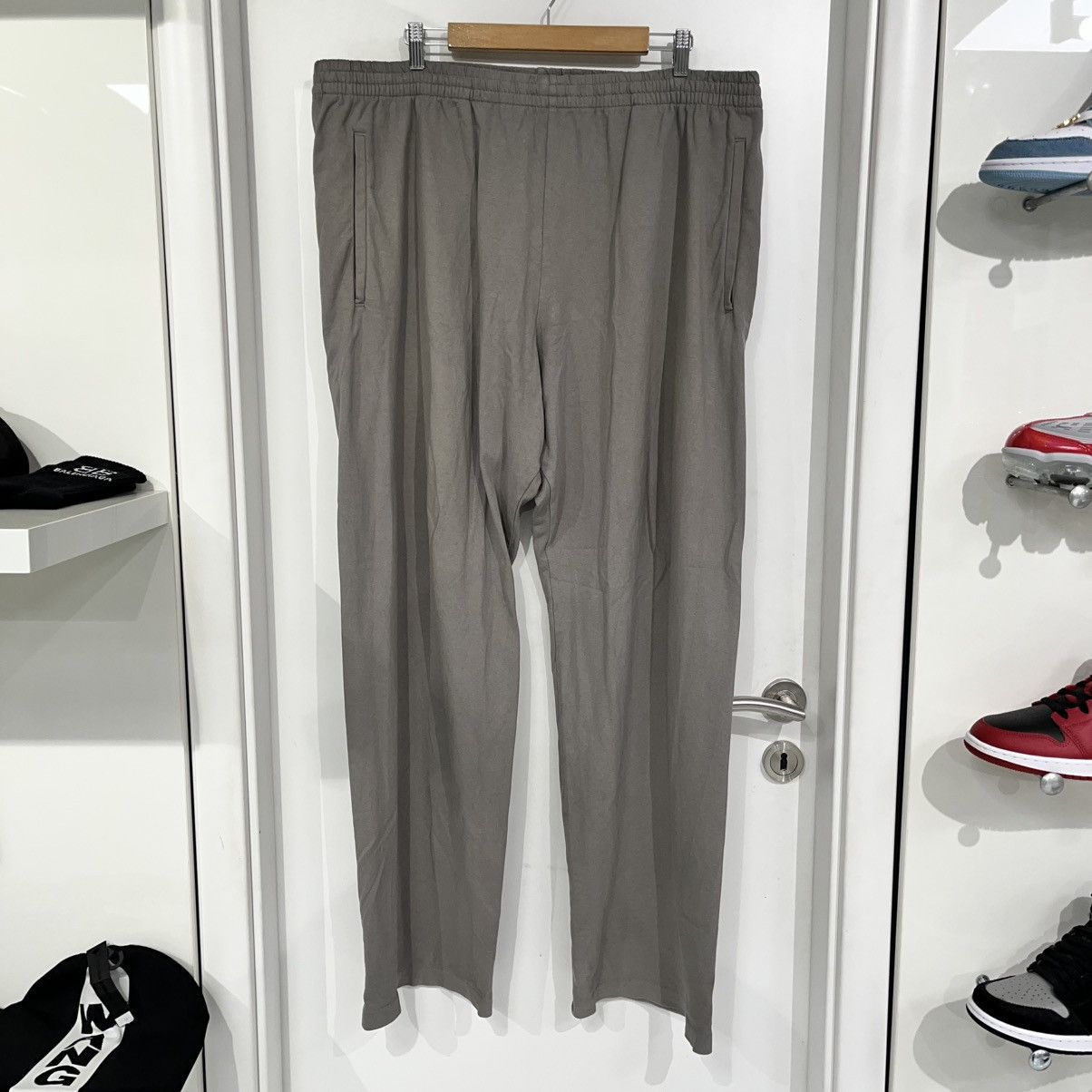 Gap × Yeezy Yeezy x Gap Fleece Jogging Pants Grey Size US 38 / EU 54 - 1 Thumbnail