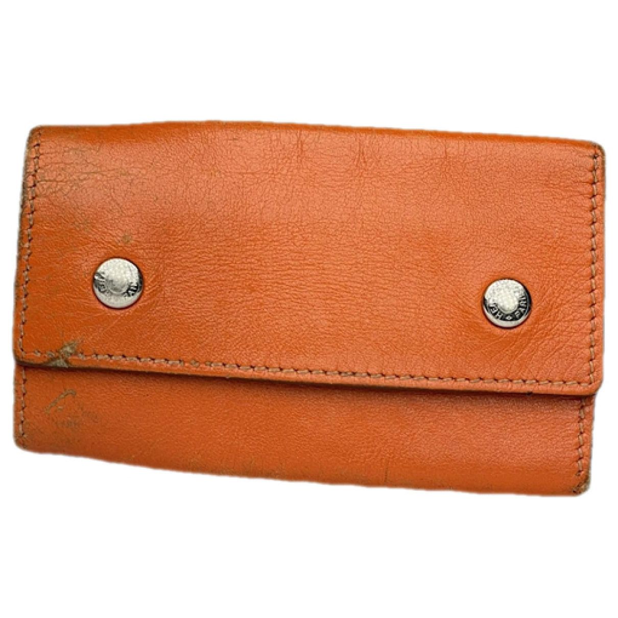 Other Hermès Orange Leather Purse Size ONE SIZE - 1 Thumbnail
