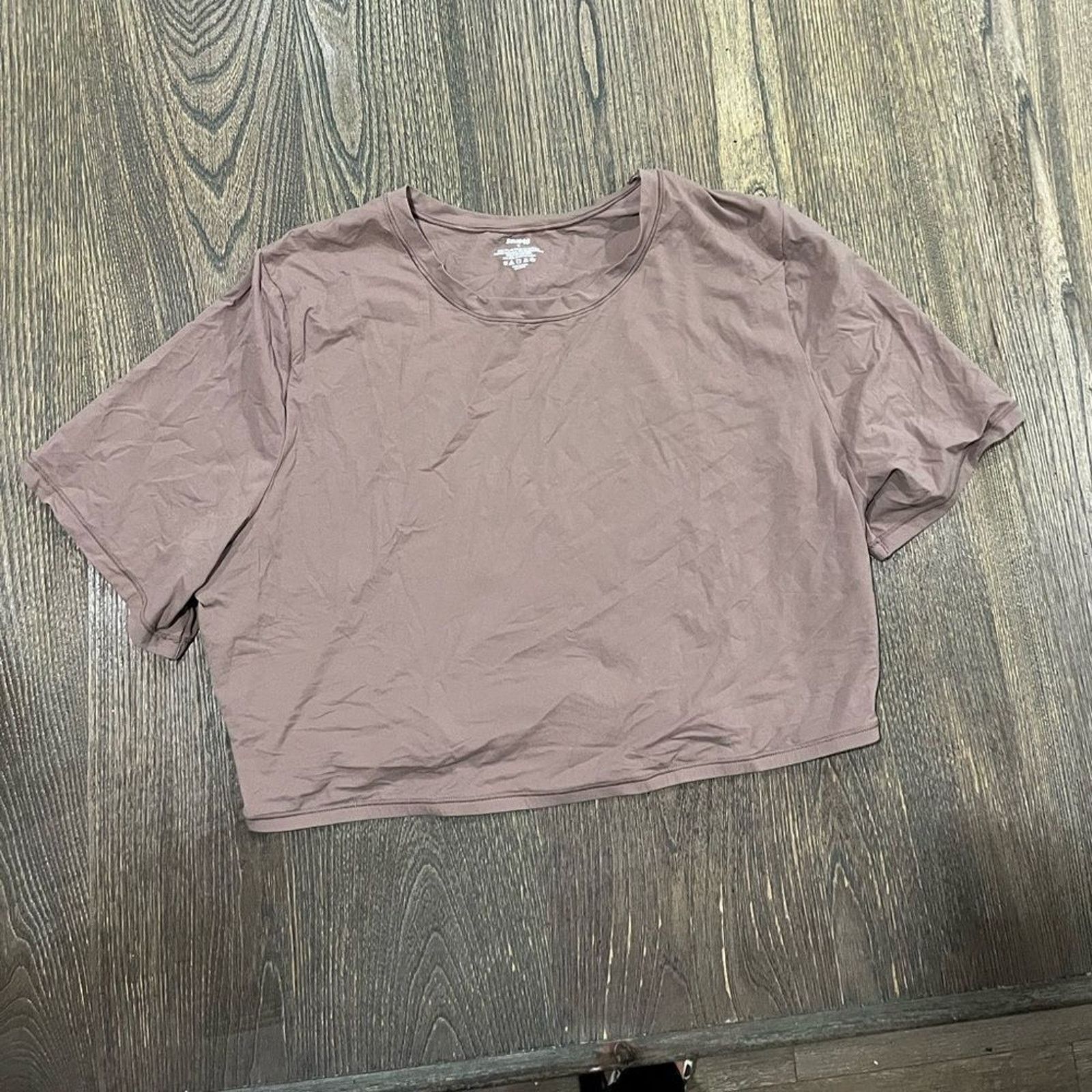 SKIMS NWT Skims Fits Everybody Super Cropped T-Shirt Crewneck 4X Size 4XL / US 24-26 - 1 Thumbnail