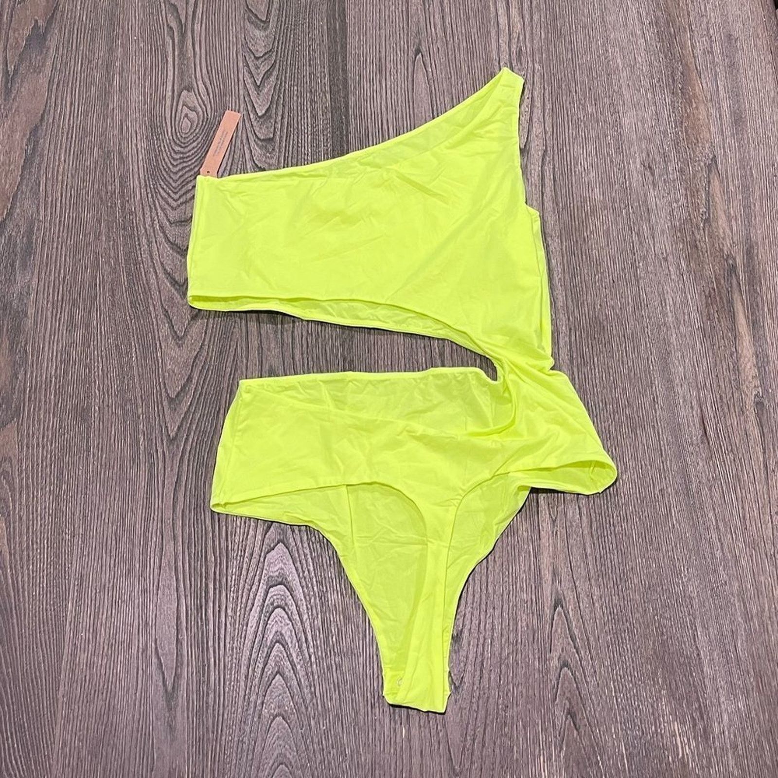 SKIMS NWT Skims Fits Everybody One Shoulder Cut Out Bodysuit 4X Size 4XL / US 24-26 - 7 Thumbnail