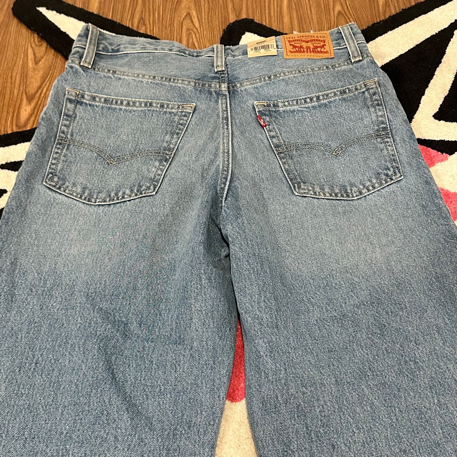 Levi's Levi’s® 94 Baggy Distressed Jeans – Size 29 – As Pictured Size 29" - 13 Thumbnail
