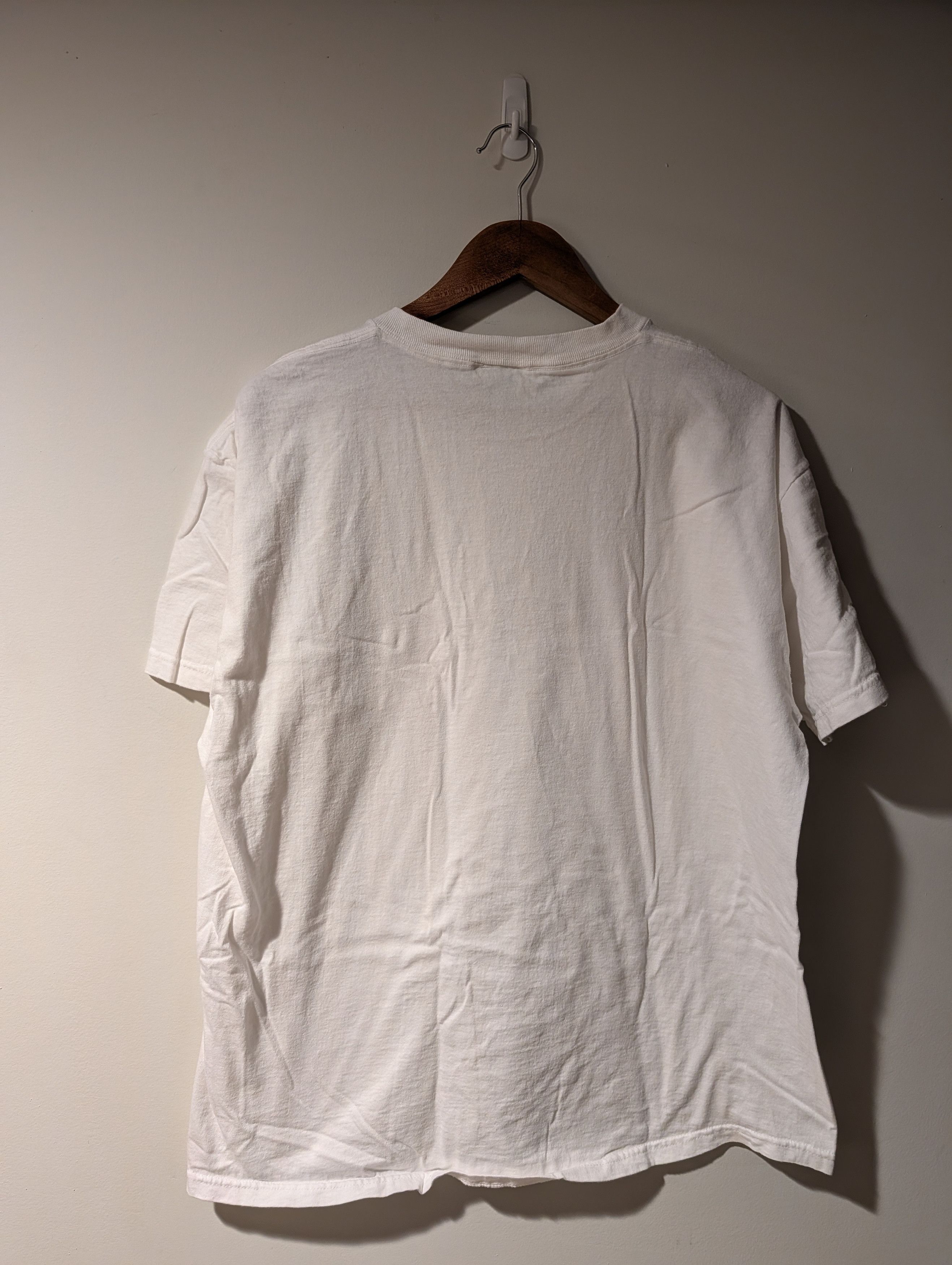 Fruit Of The Loom Vintage 2001 Donate Blood American Red Cross Pocket T-Shirt Size US XL / EU 56 / 4 - 4 Thumbnail