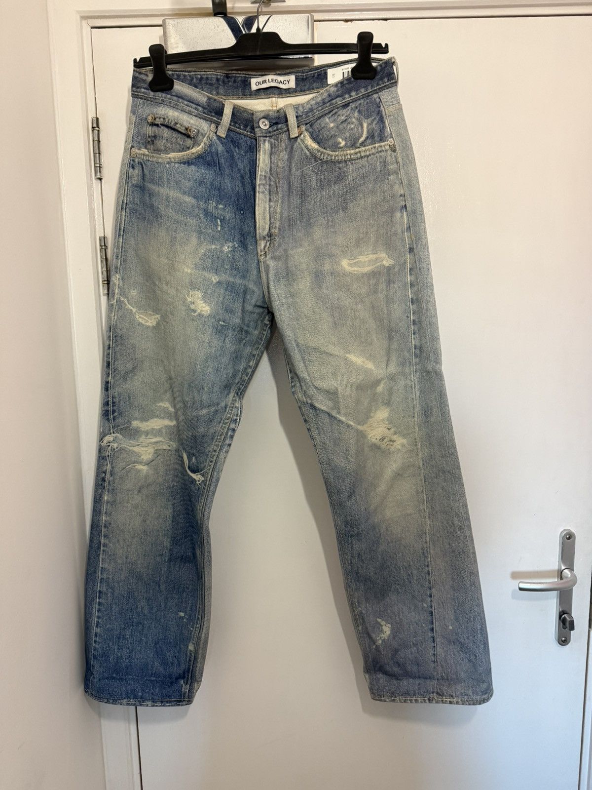 Our Legacy Third cut Digital Denim Print Size US 31 - 1 Thumbnail