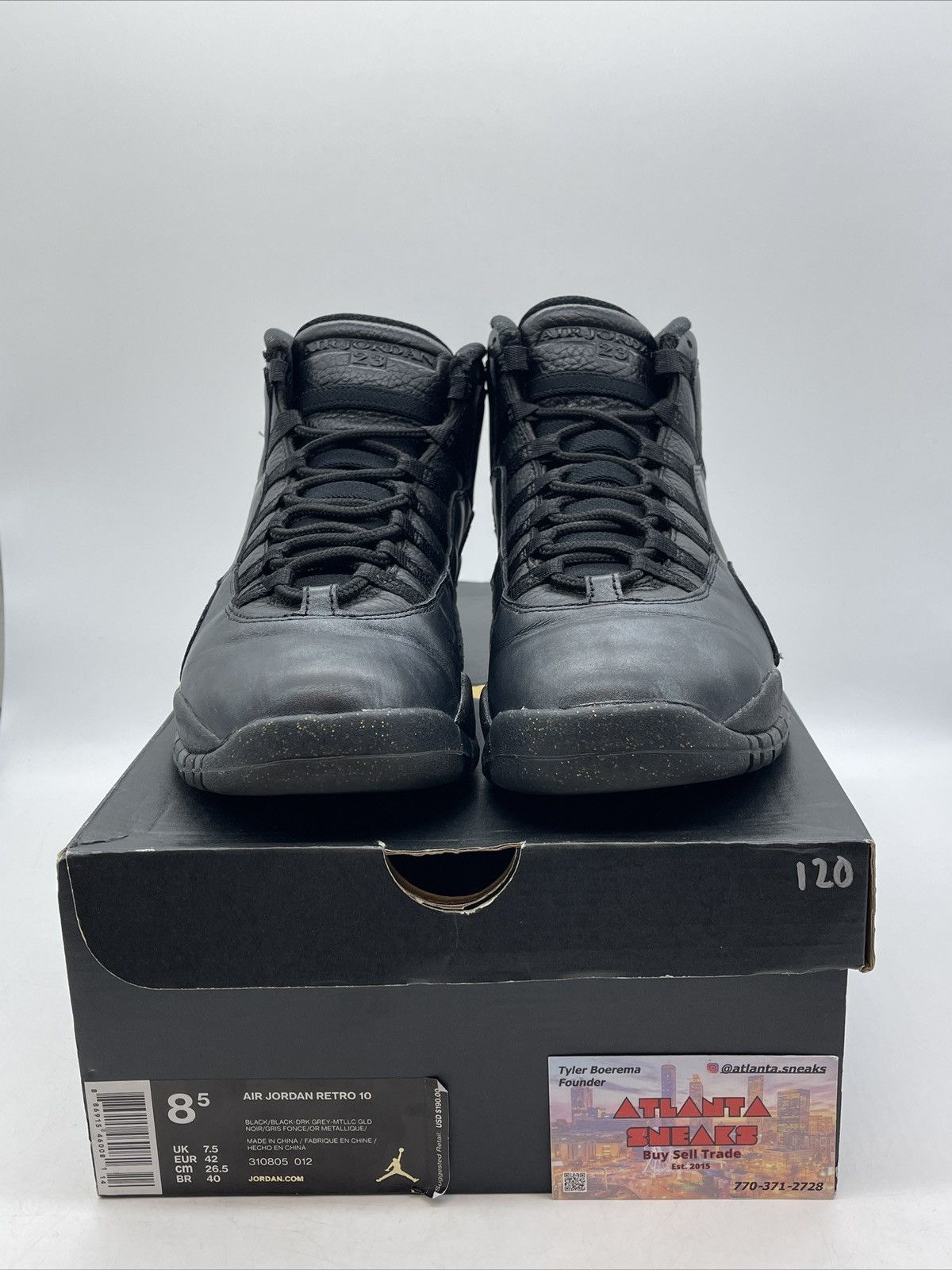 Jordan Brand Air Jordan 10 NYC Size US 8.5 / EU 41-42 - 2 Thumbnail