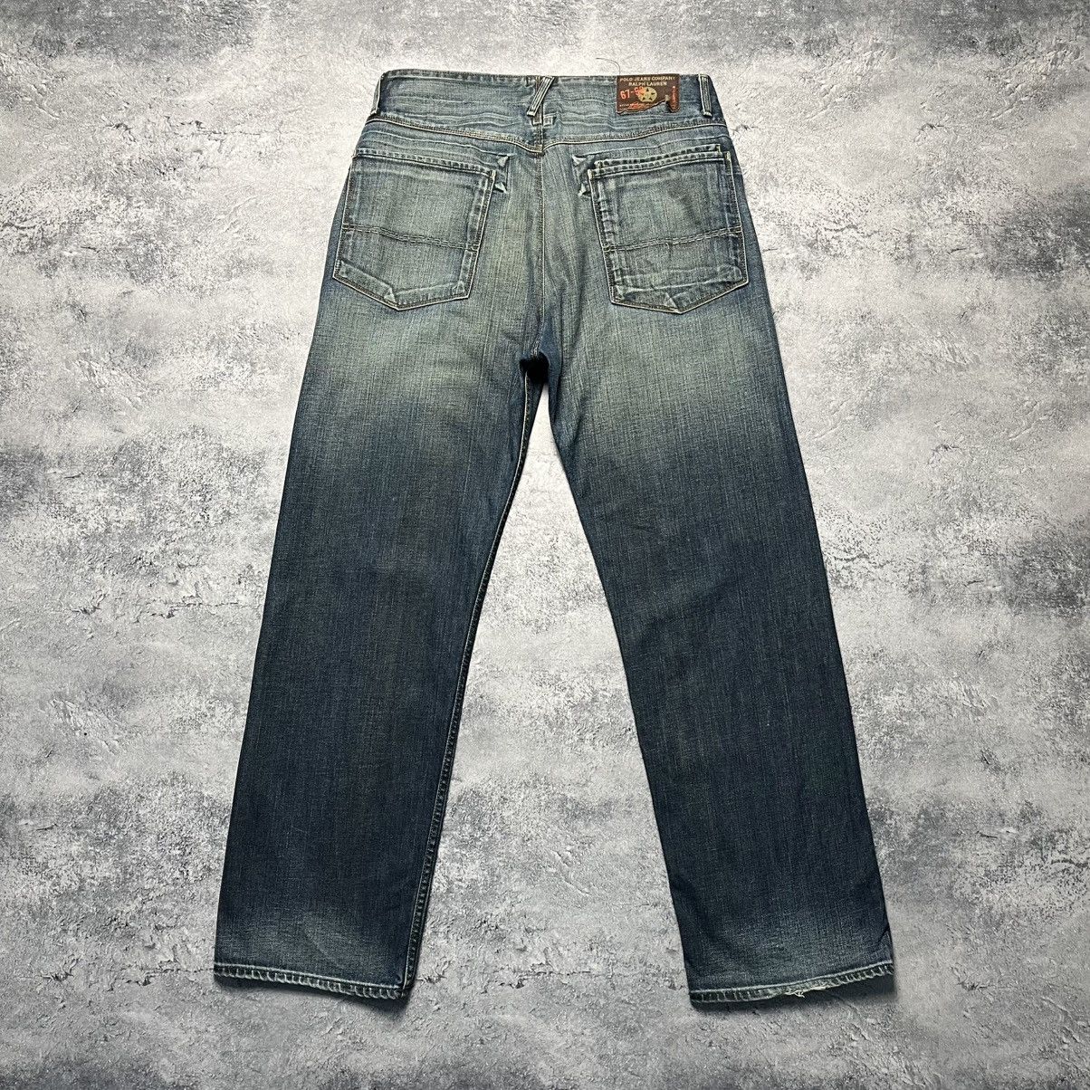 Polo Ralph Lauren × Vintage Vintage Polo Ralph Lauren Distressed Denim Jeans Luxury Size US 34 / EU 50 - 14 Thumbnail