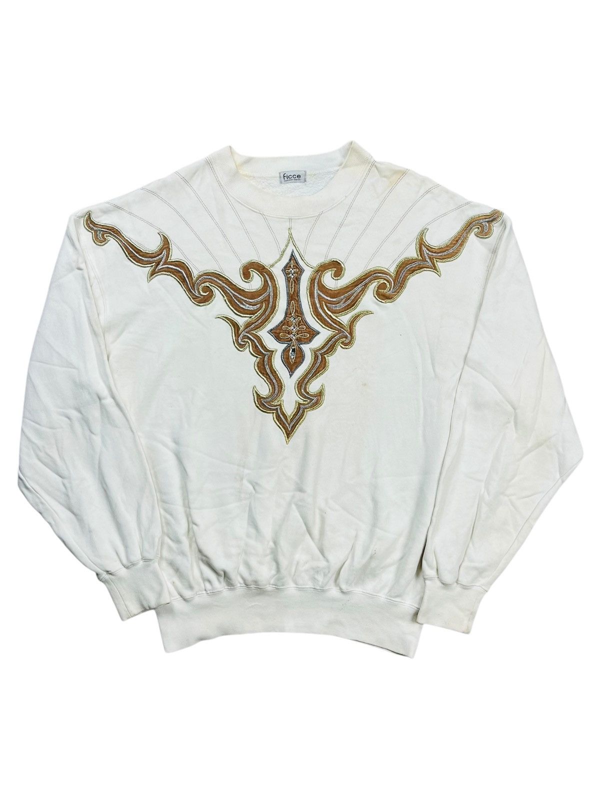 1980s Yoshiyuki Konishi - Tribal Jewelry Sweatshirt
