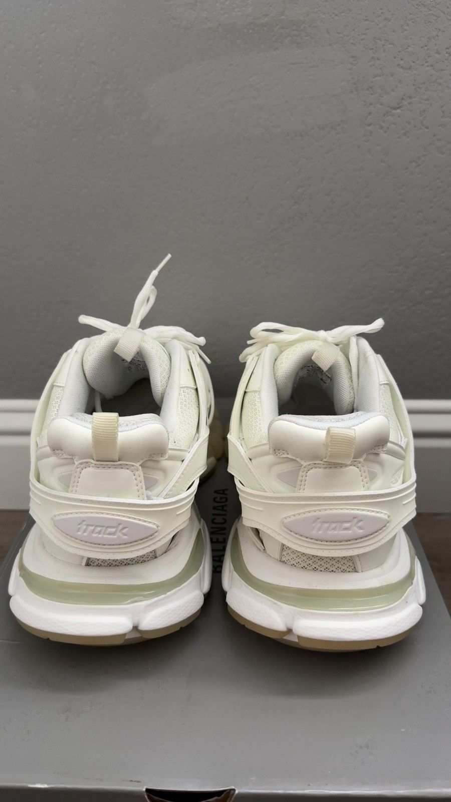 Balenciaga Balenciaga Track White Glow in the Dark Size US 12 / EU 45 - 4 Thumbnail