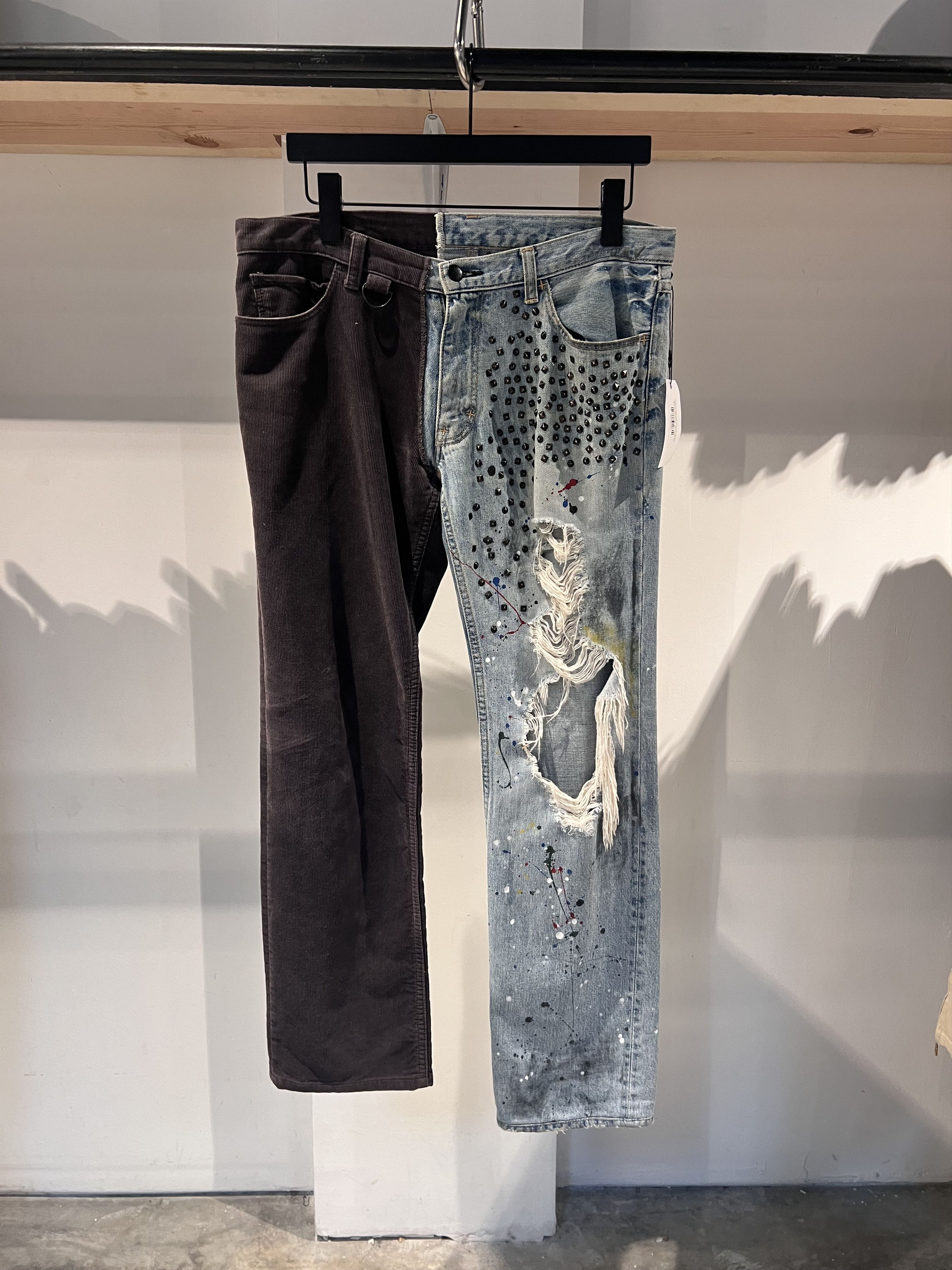 Number (N)ine Number Nine split corduroy studded painters Size US 34 / EU 50 - 1 Thumbnail
