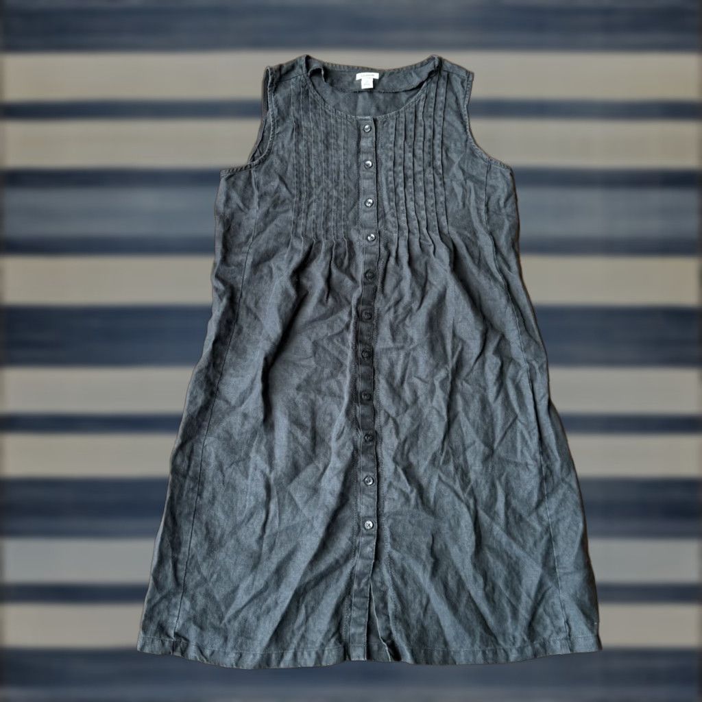 linen structured dress Relaxed Linen Maxi Dress with Tie Waist, Long Linen Shirt Dress, Linen Maxi Dress with Tie Belt, Summer Womens Linen ClothingClothing, XL / Military main image 0