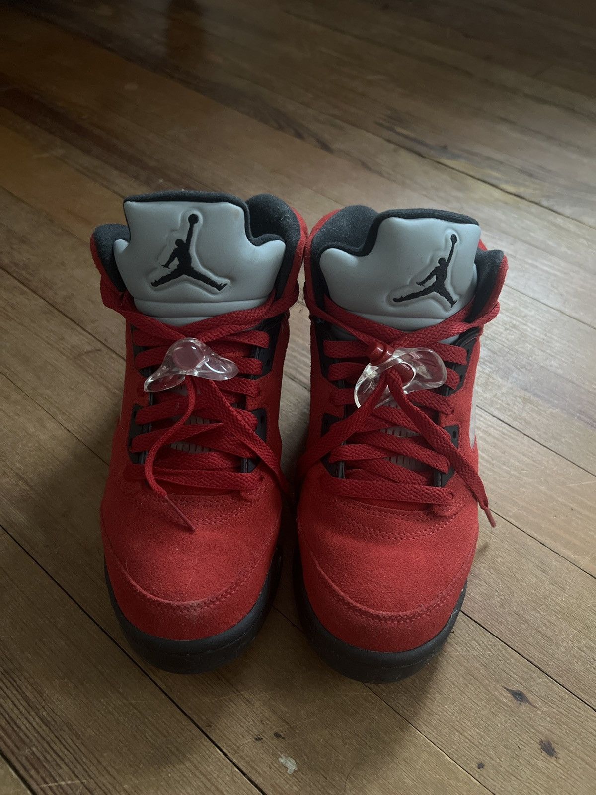 image of Raging Bull 5 Gs Shoes in Red, Men's