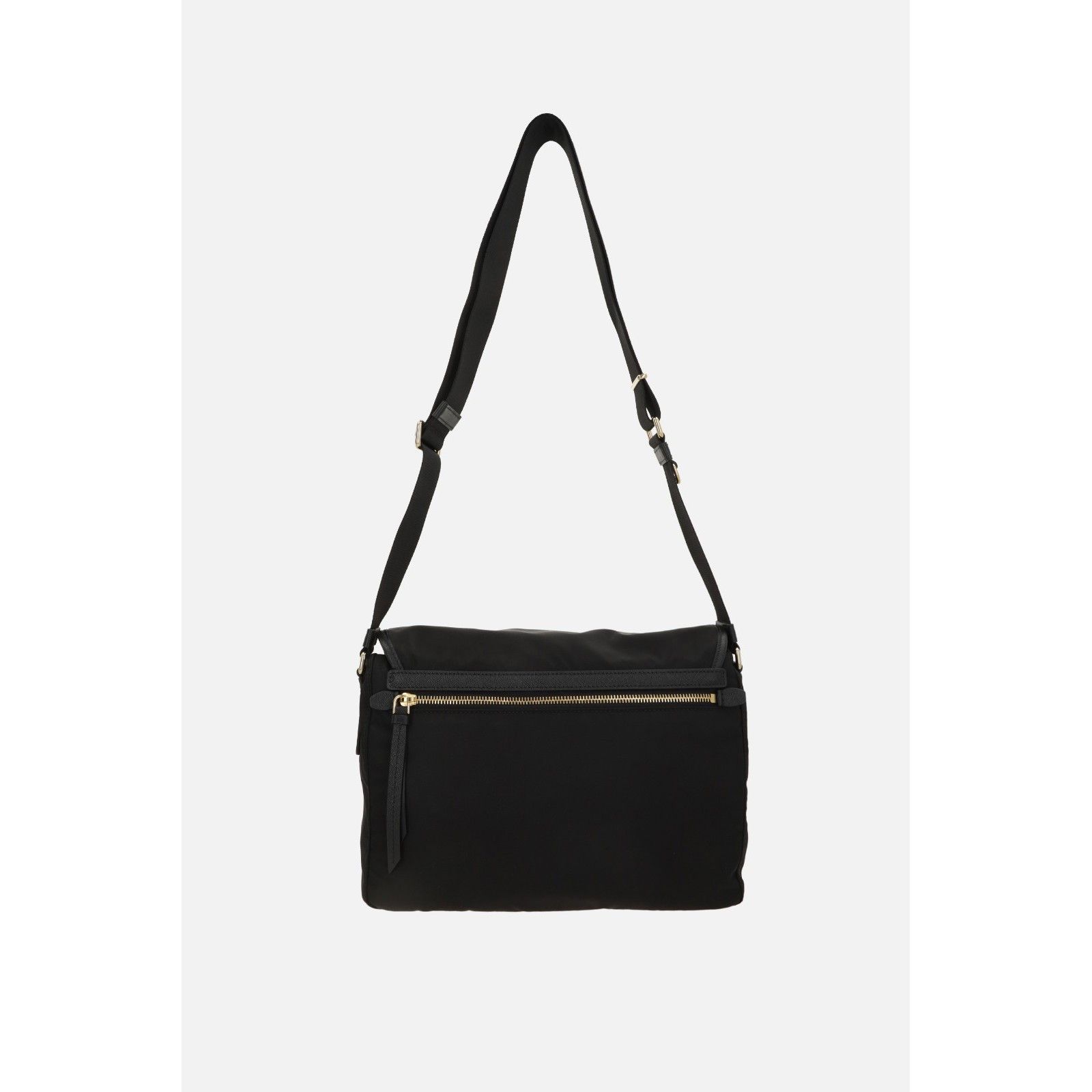 Prada PRADA Black Medium Re-Nylon Messenger Bag New & Authentic Size ONE SIZE - 3 Thumbnail