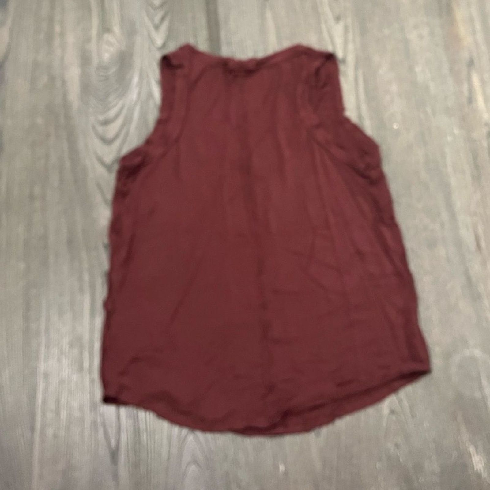 Free People We The Free Chocolate Brown V-Neck Tank Top Size XS Size XS / US 0-2 / IT 36-38 - 5 Thumbnail