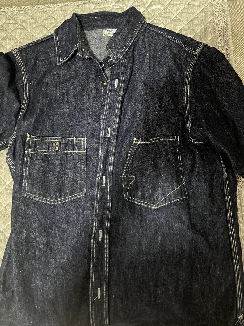 Freewheelers Freewheelers size 16 Denim shirt Size US XL / EU 56 / 4 - 1 Thumbnail