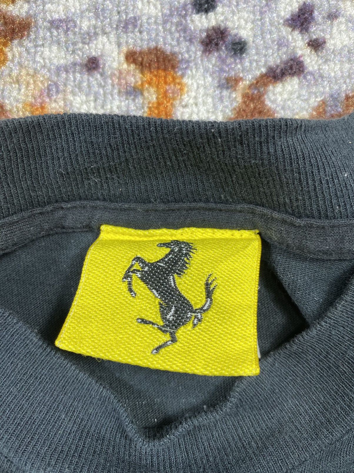 Ferrari × Vintage “RARE” Vintage Logo 1996 Ferrari By Niceman tee Size US L / EU 52-54 / 3 - 6 Thumbnail