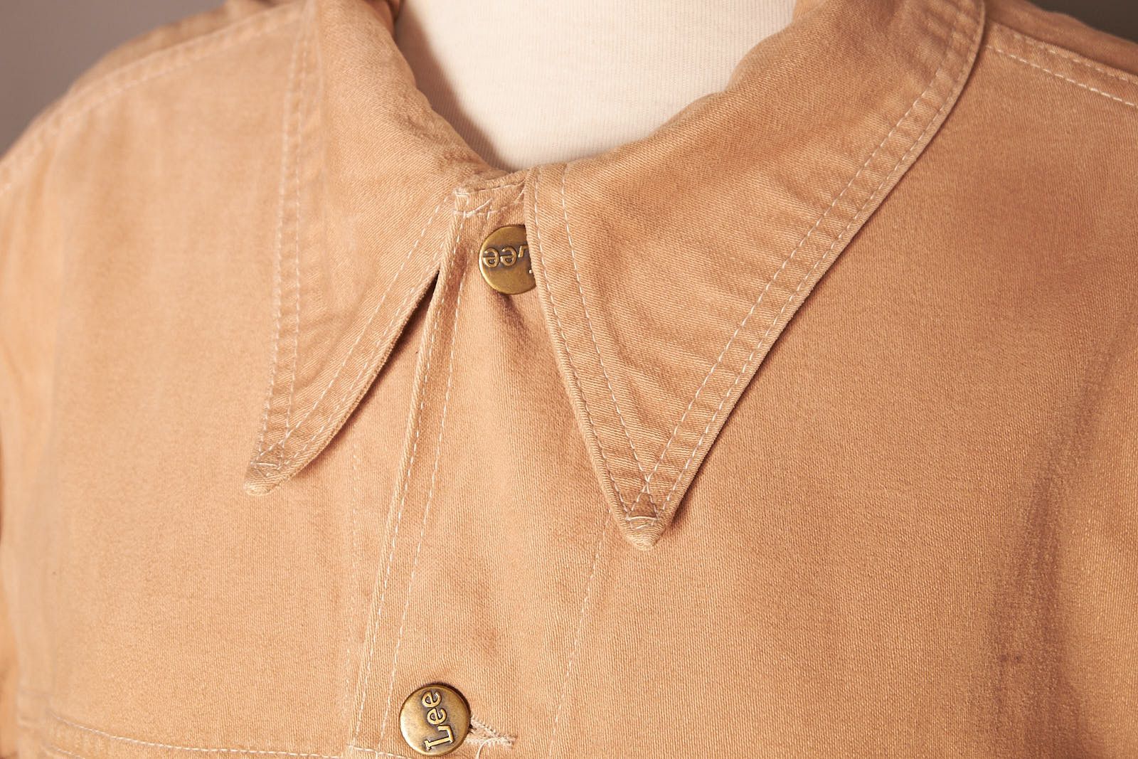 Lee 1970s Tan Lee Trucker Jacket Size US M / EU 48-50 / 2 - 6 Thumbnail