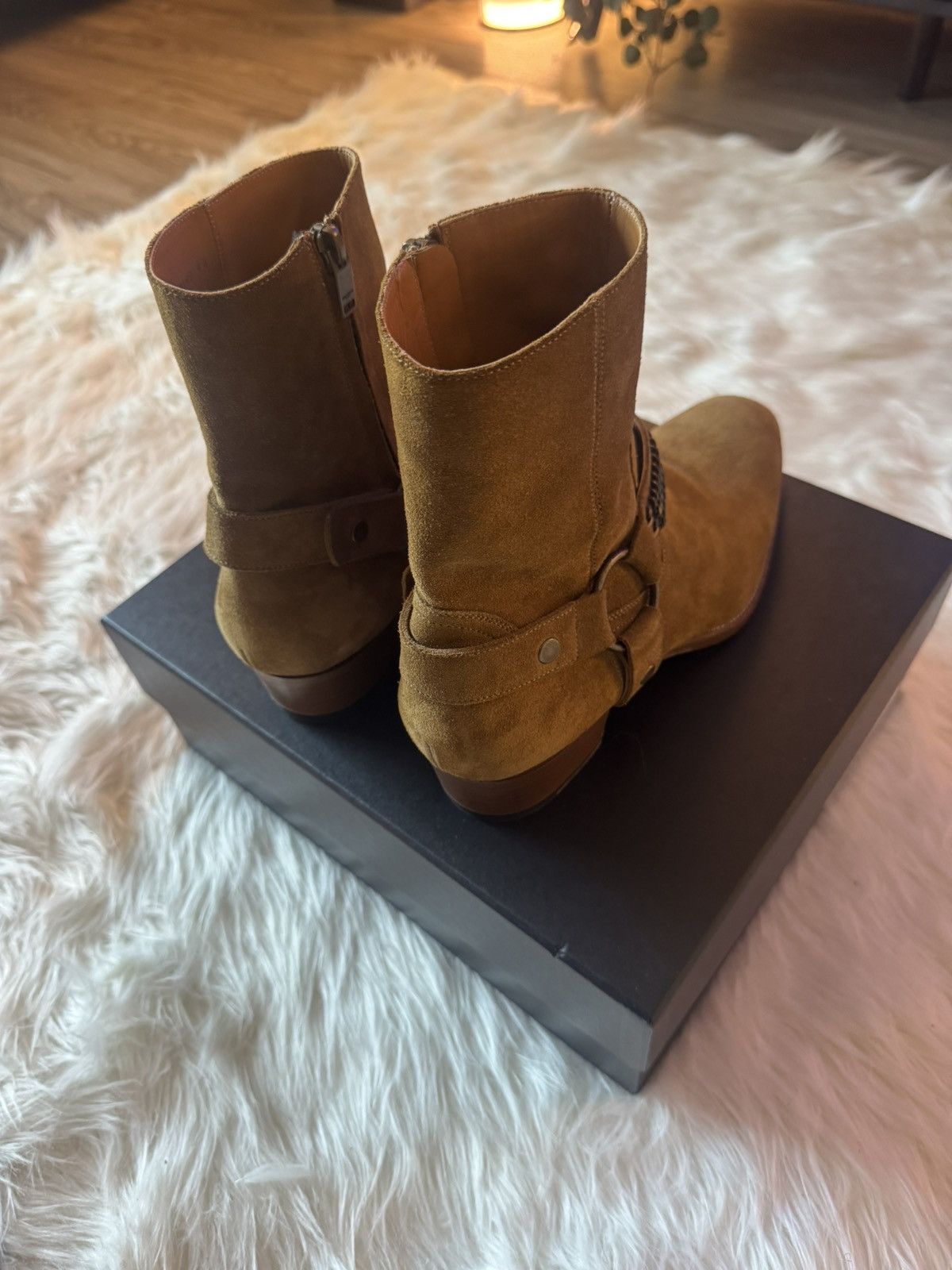 Saint Laurent Paris SAINT LAURENT PARIS SS16 CHAIN HARNESS WYATT Size US 11 / EU 44 - 4 Thumbnail
