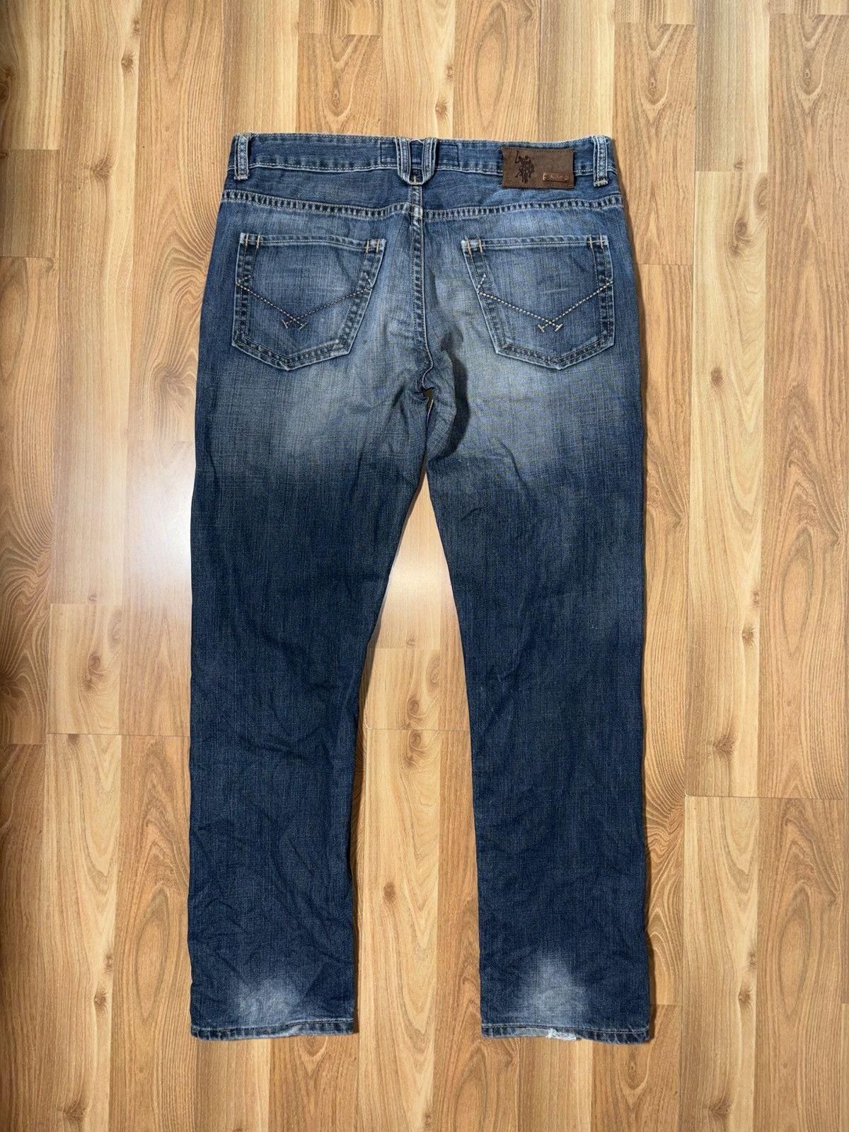 Polo Ralph Lauren U.S. Polo Assn. Authentic Denim Co. Jeans 36x34 Straight Leg Size US 36 / EU 52 - 2 Thumbnail