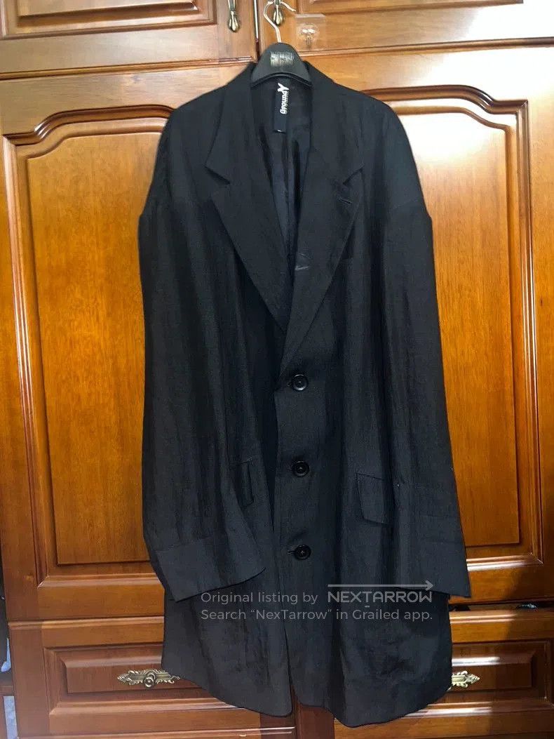 Yohji Yamamoto Yohji Yamamoto GroundY Mid-Length Coat. Size US S / EU 44-46 / 1 - 1 Thumbnail