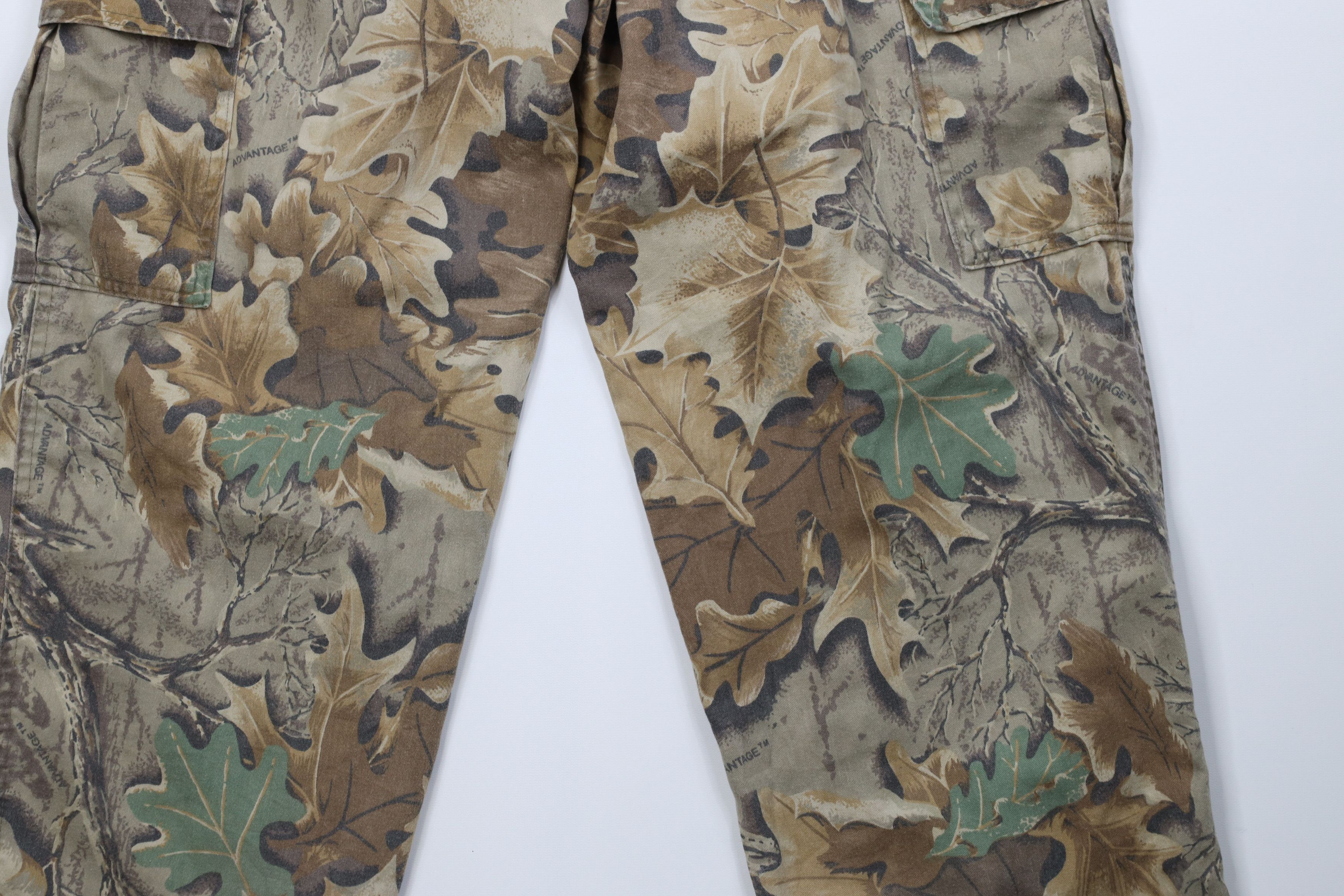 Vintage Vintage 90s Streetwear Camouflage Wide Leg Cargo Pants USA Size US 38 / EU 54 - 13 Thumbnail
