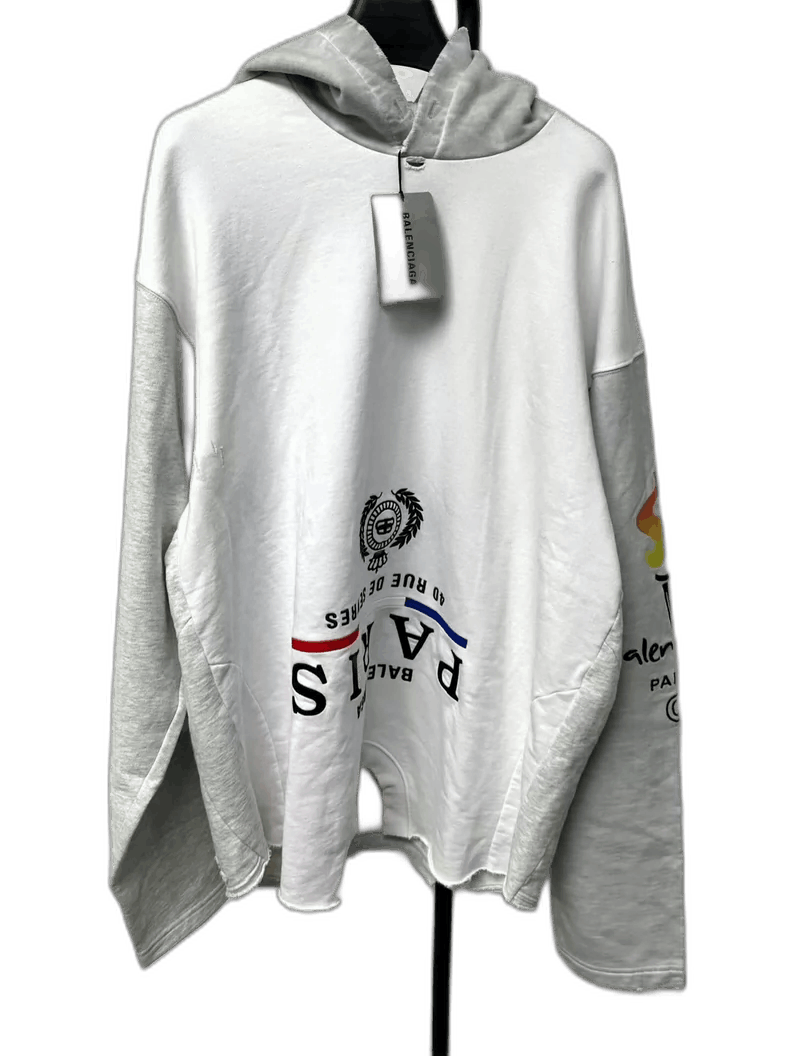 Balenciaga Balenciaga Hoodie with Logo Print for Men-2506 Size US M / EU 48-50 / 2 - 1 Thumbnail
