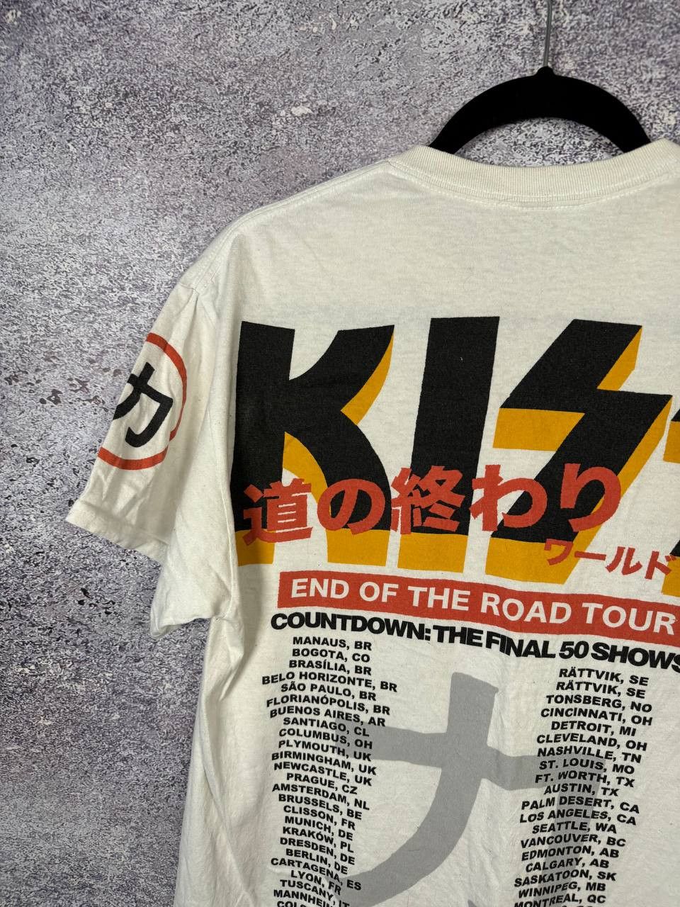 Band Tees KISS End Of The Road Tour T-Shirt Countdown Final Concert Size US S / EU 44-46 / 1 - 11 Thumbnail