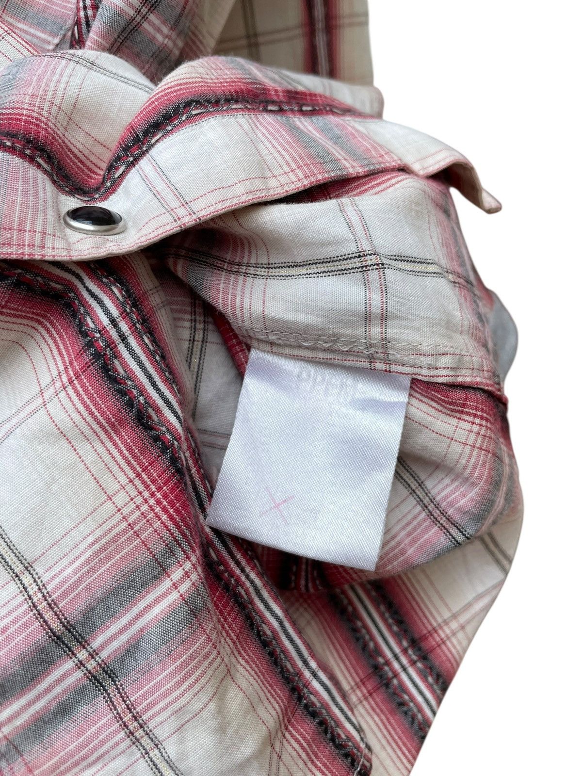 PPFM Hybrid Hood PPFM Long Sleeve Shadow Plaid Shirt Size US L / EU 52-54 / 3 - 4 Thumbnail