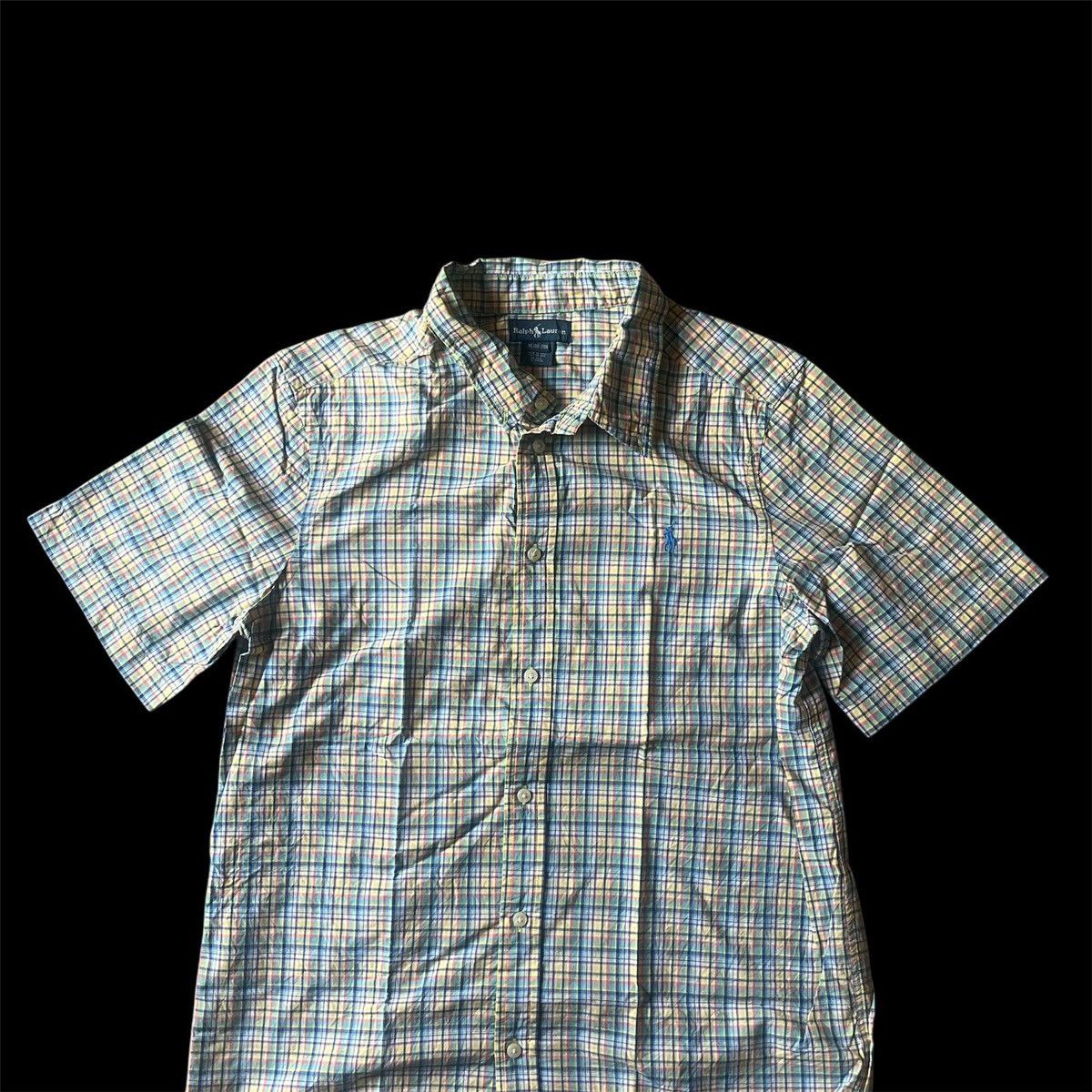 Polo Ralph Lauren × Ralph Lauren Ralph Lauren Plaid Multicolor Shirt Size XL Boy Size US XL / EU 56 / 4 - 2 Thumbnail