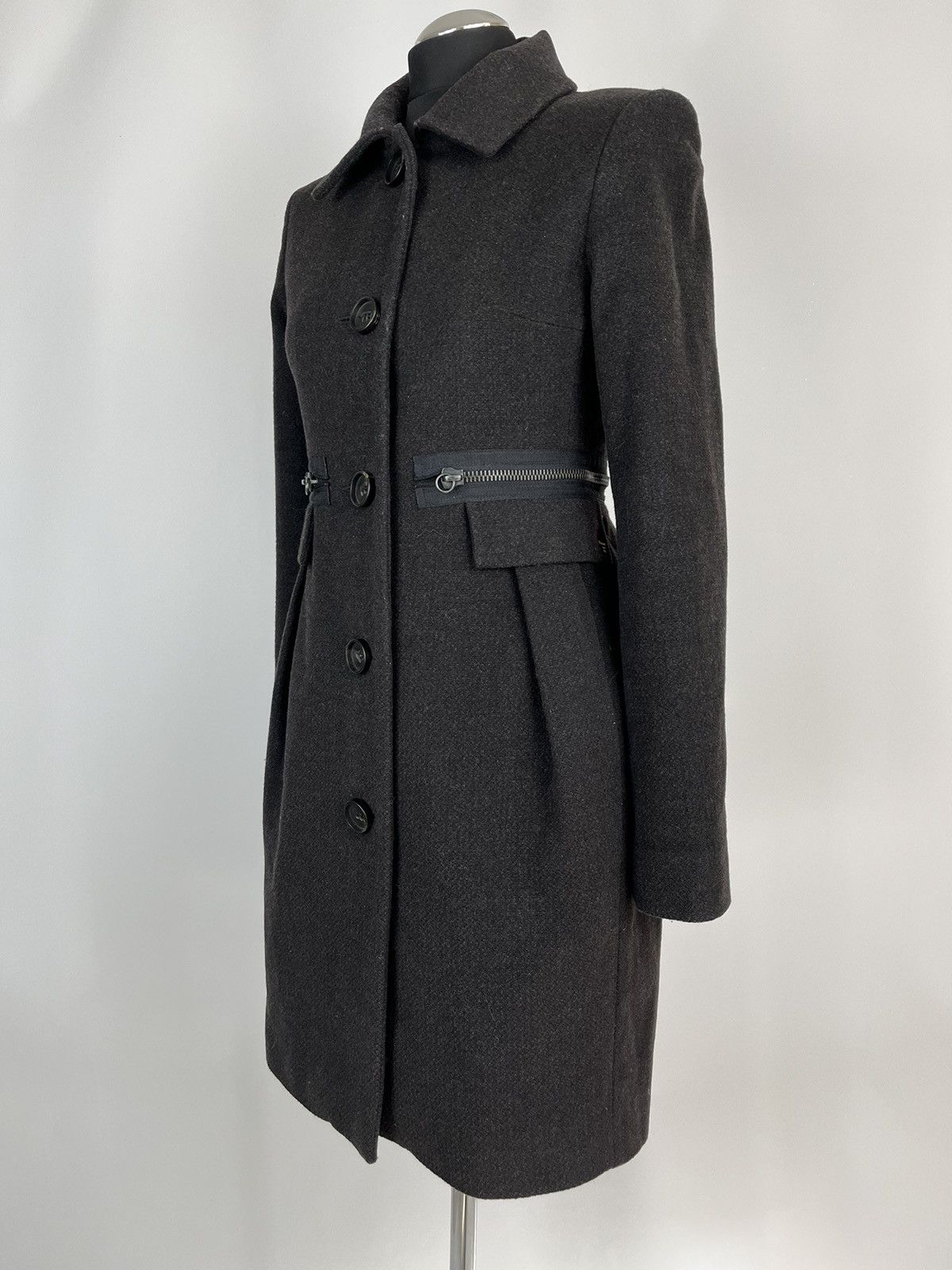 Cop Copine Cop Copine Wool Gray Coat Size M Size M / US 6-8 / IT 42-44 - 2 Thumbnail